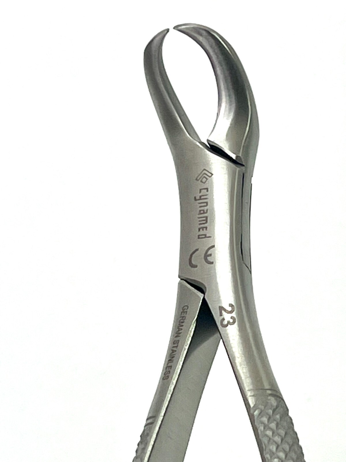 2 PREMIUM GERMAN DENTAL TOOTH EXTRACTING FORCEPS #23 COW HORN LOWER MOLAR DENTAL