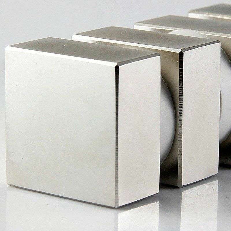 1-2 Pack N52 Strong Magnet Square Powerful Rare Earth Block Neodymium 40x40x20mm