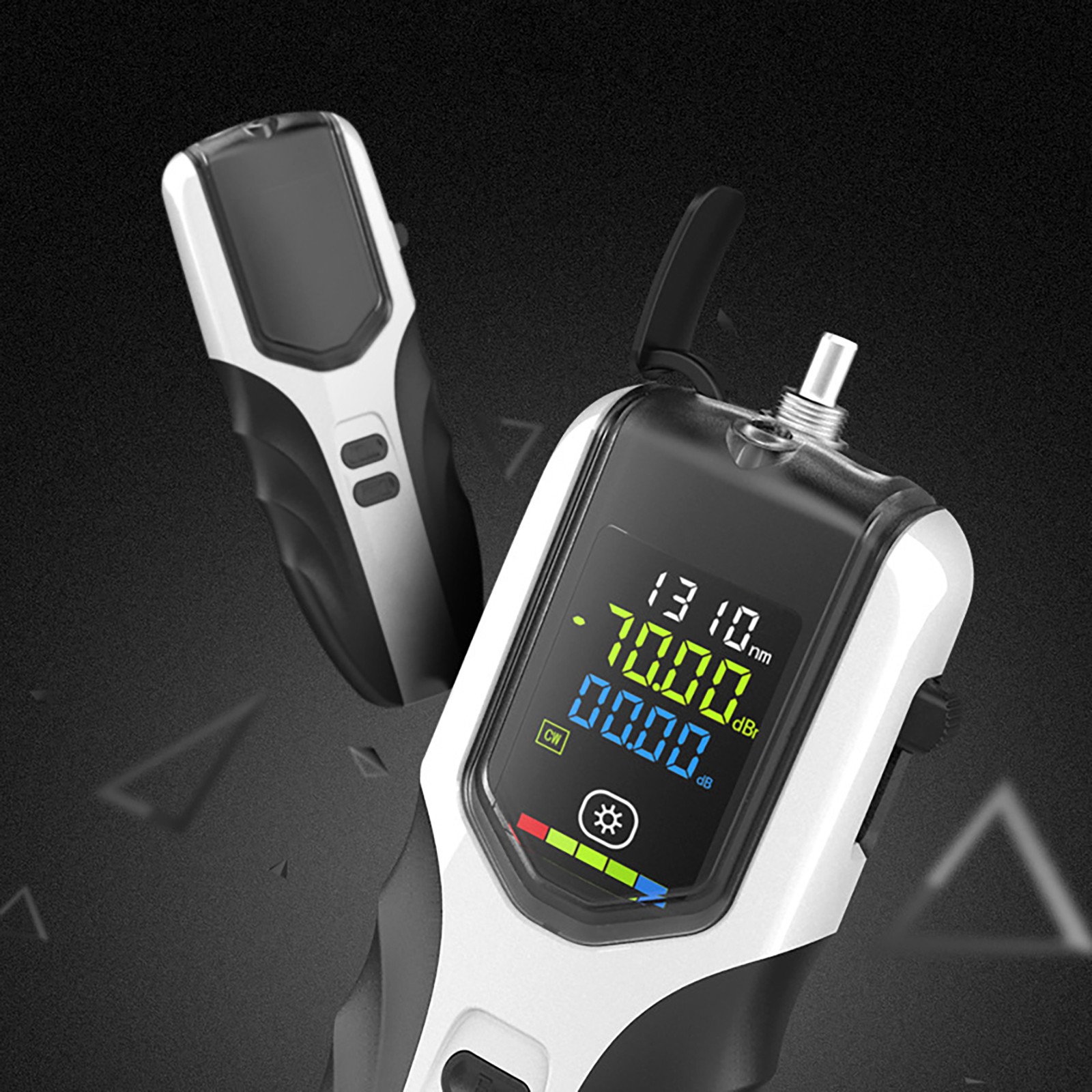 Portable Optical Power Meter ‑50~+26dBm Handheld Fiber Optic Cable Tester Tool