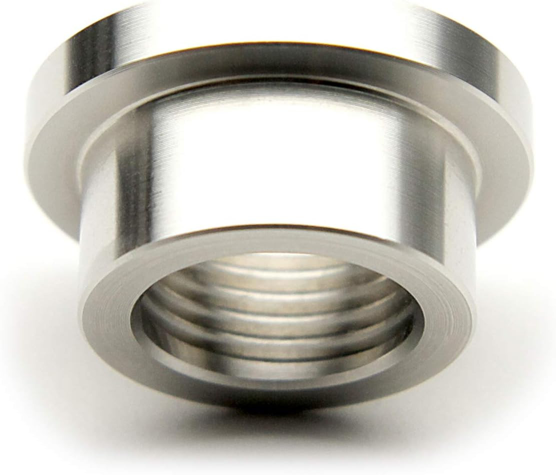 3/8″ NPT Stainless Steel 304 Female Threaded Stepped Weld Bung Mounting Fitting