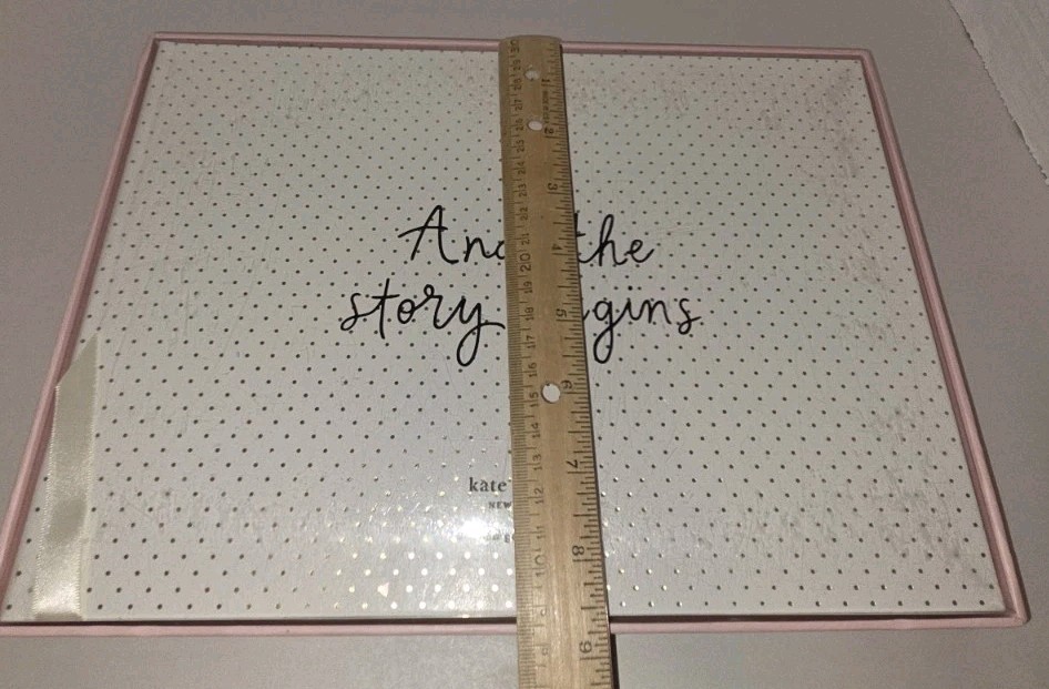 Kate Spade Wedding Guest Book Bridal Lined Pages Note Cards Envelopes Seals