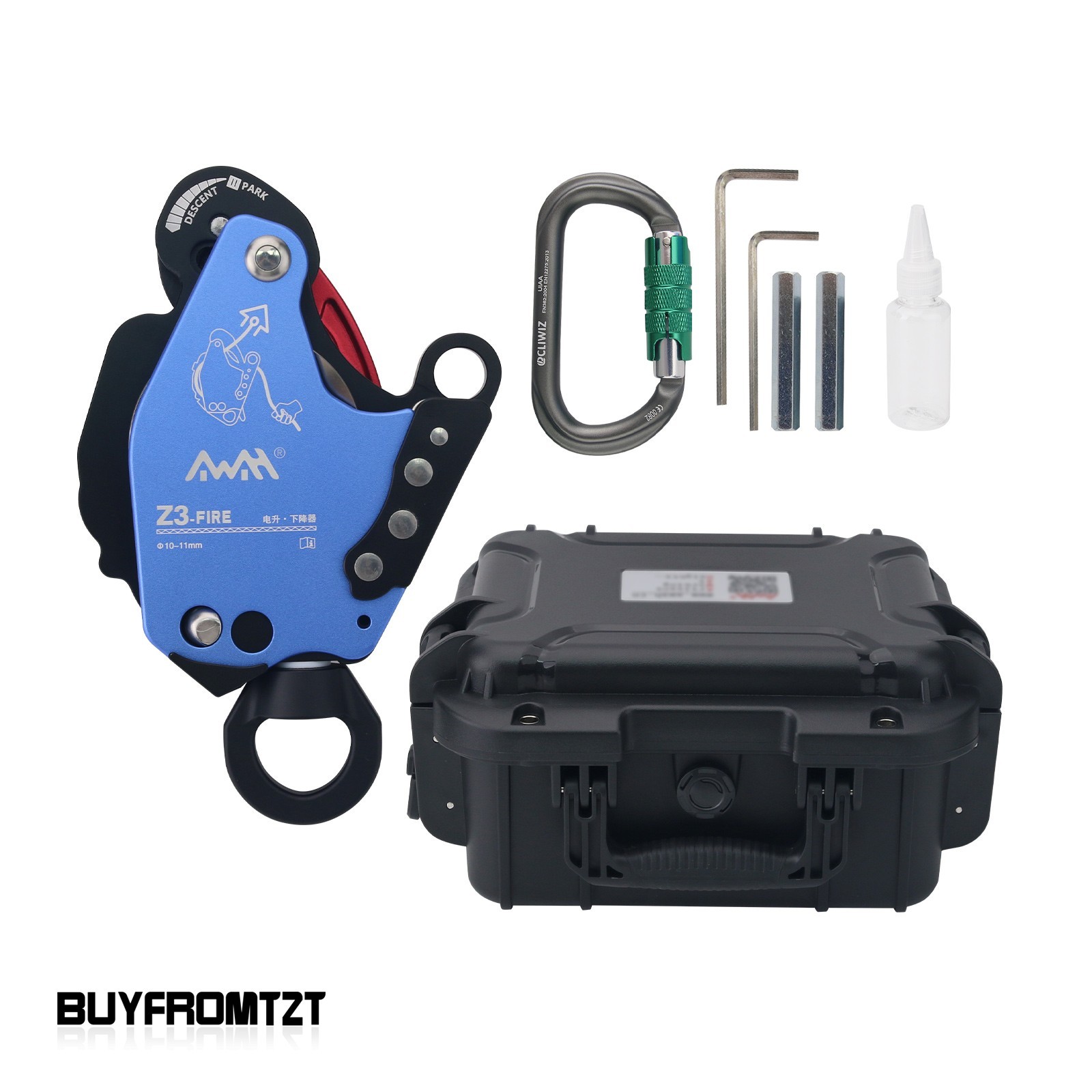 Fast delivery Z3-FIRE Ascent Descent 30kg-285kg Wokring Load With a box