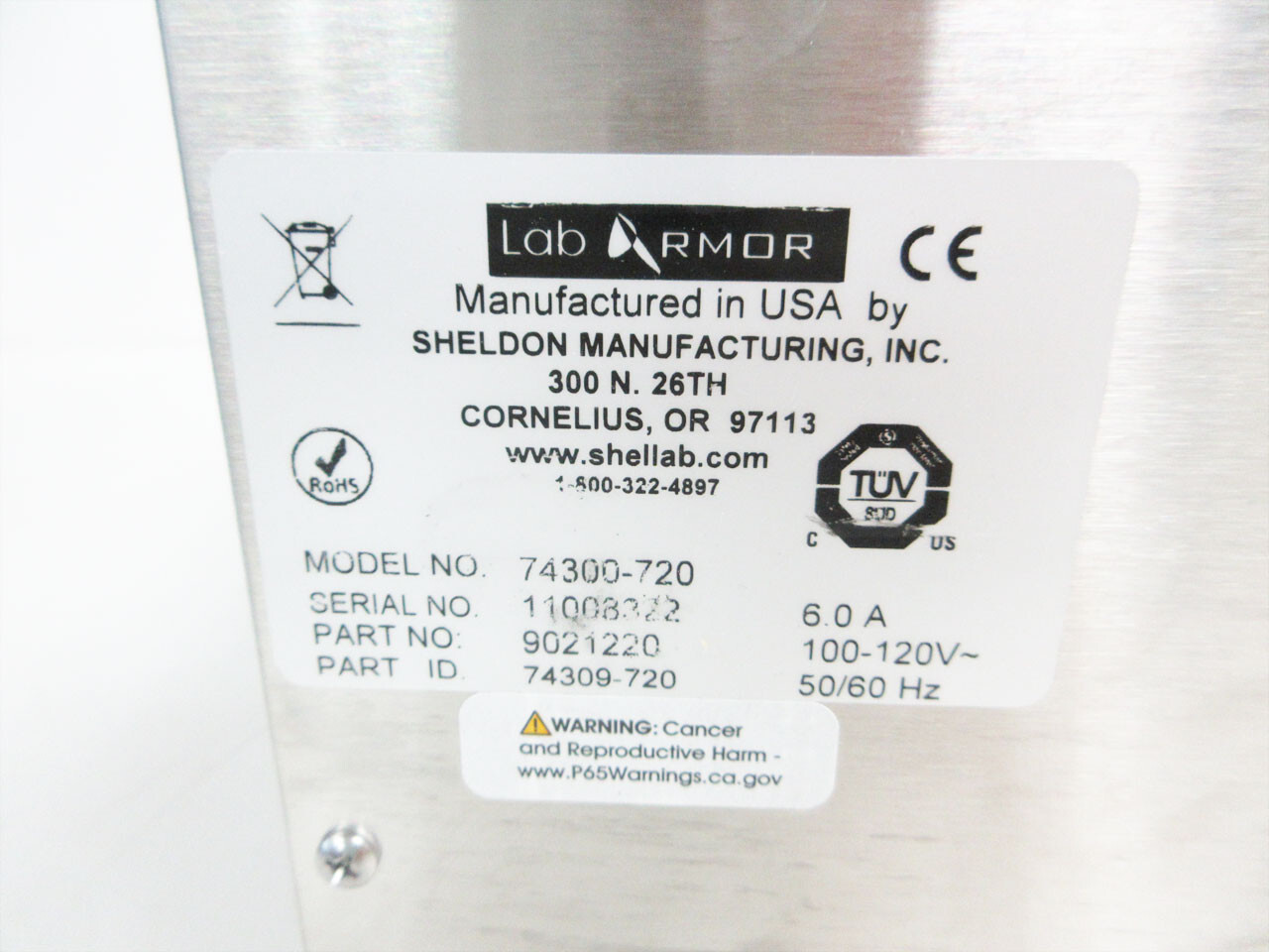 LAB ARMOR 74300-720 WATERLESS BEAD BATH 20 L CAPACITY 9021220 – NO BEADS