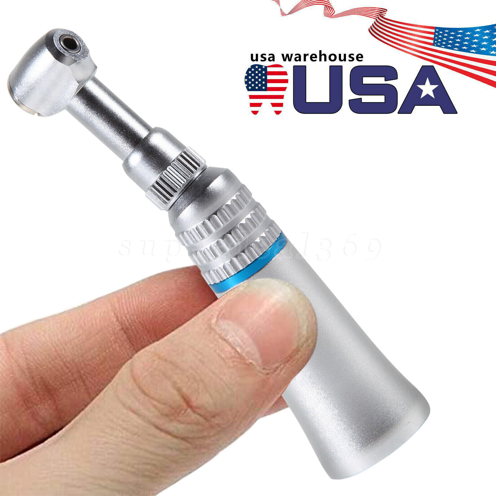NSK Style Dental Slow Low Speed Contra Angle Handpiece Push Button E-type SEASKY