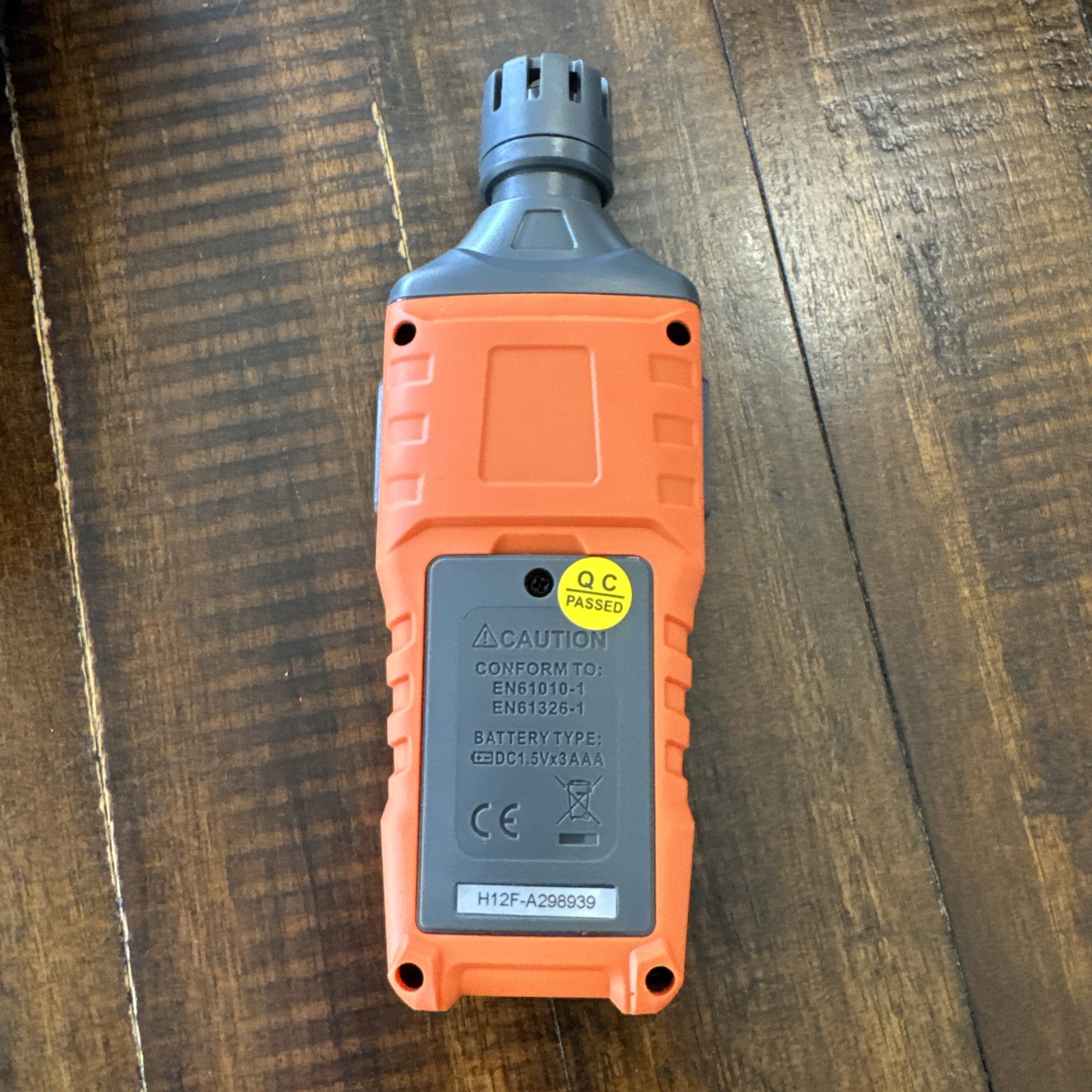 TOPTES CT-300 Carbon Monoxide Detector Handheld Gas Monitor H12D-L030255 Tested
