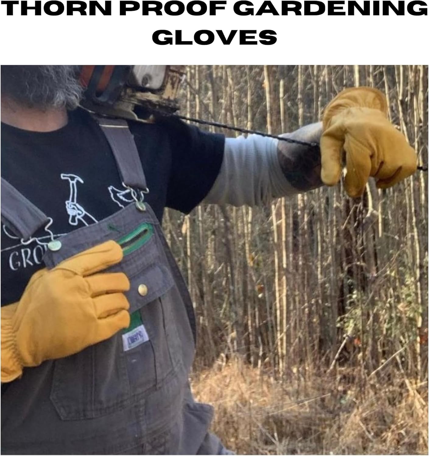 Golden Stag Iron Fencer Leather Work Glove- 207 X-Large Cowhide Leather Fenci…