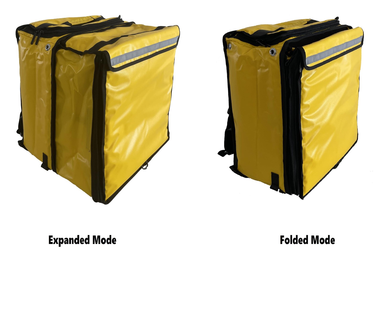 PK-GV: Extendable Food Delivery Rucksacks, Flexible Pizza Takeaway Bags, Deli…