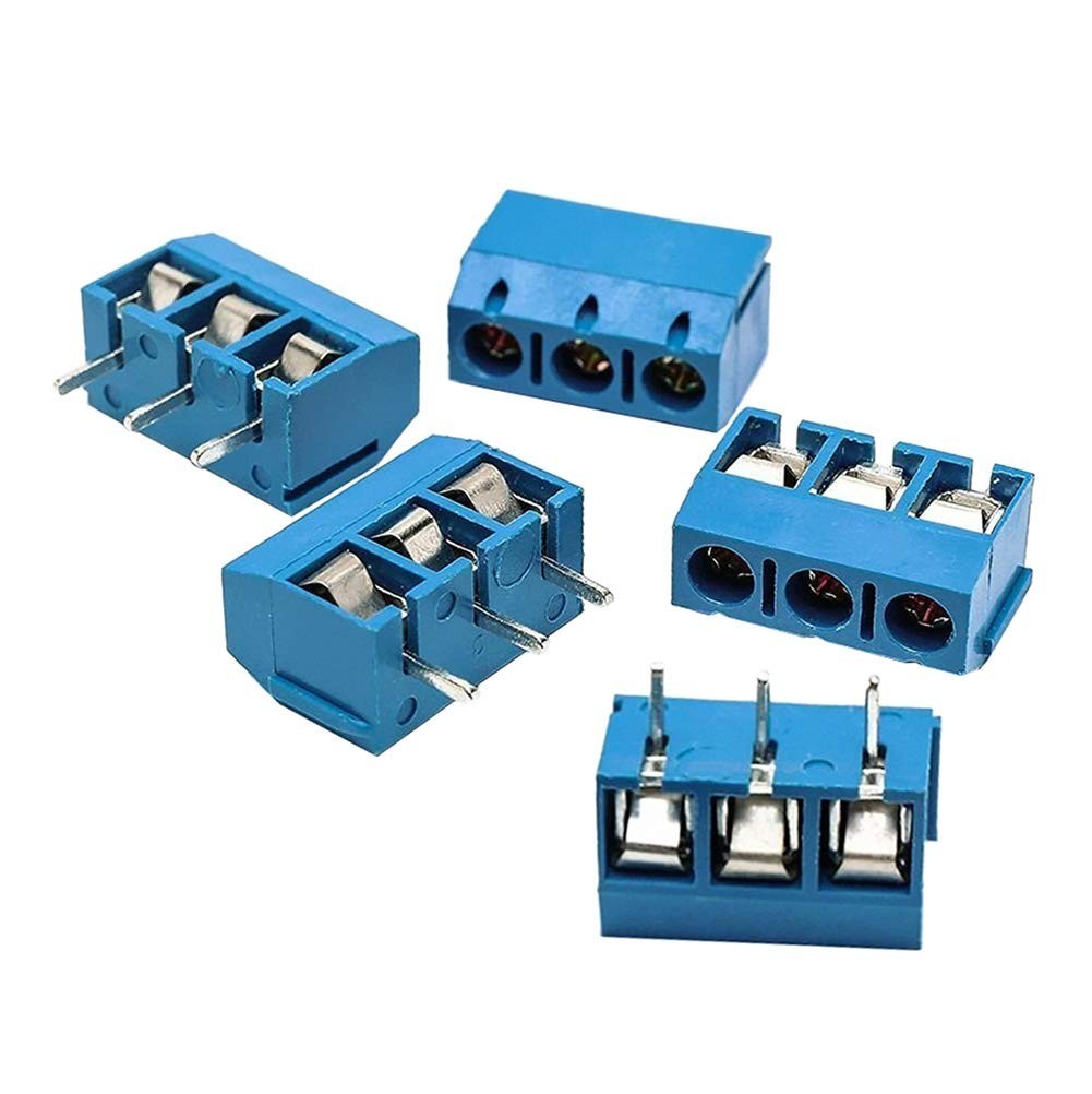 60pcs 5mm Pitch 2 & 3 Pin PCB Mount Terminal Block Connectors for Arduino