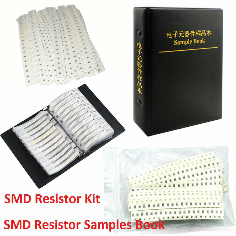 Various Sizes SMD Resistor Assort Kit And Samples Book Assorted Kit Component