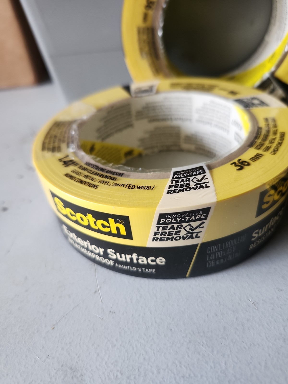 4 Scotch Exterior Painter’s Tape Waterproof Masking Tape For Exterior Surfaces