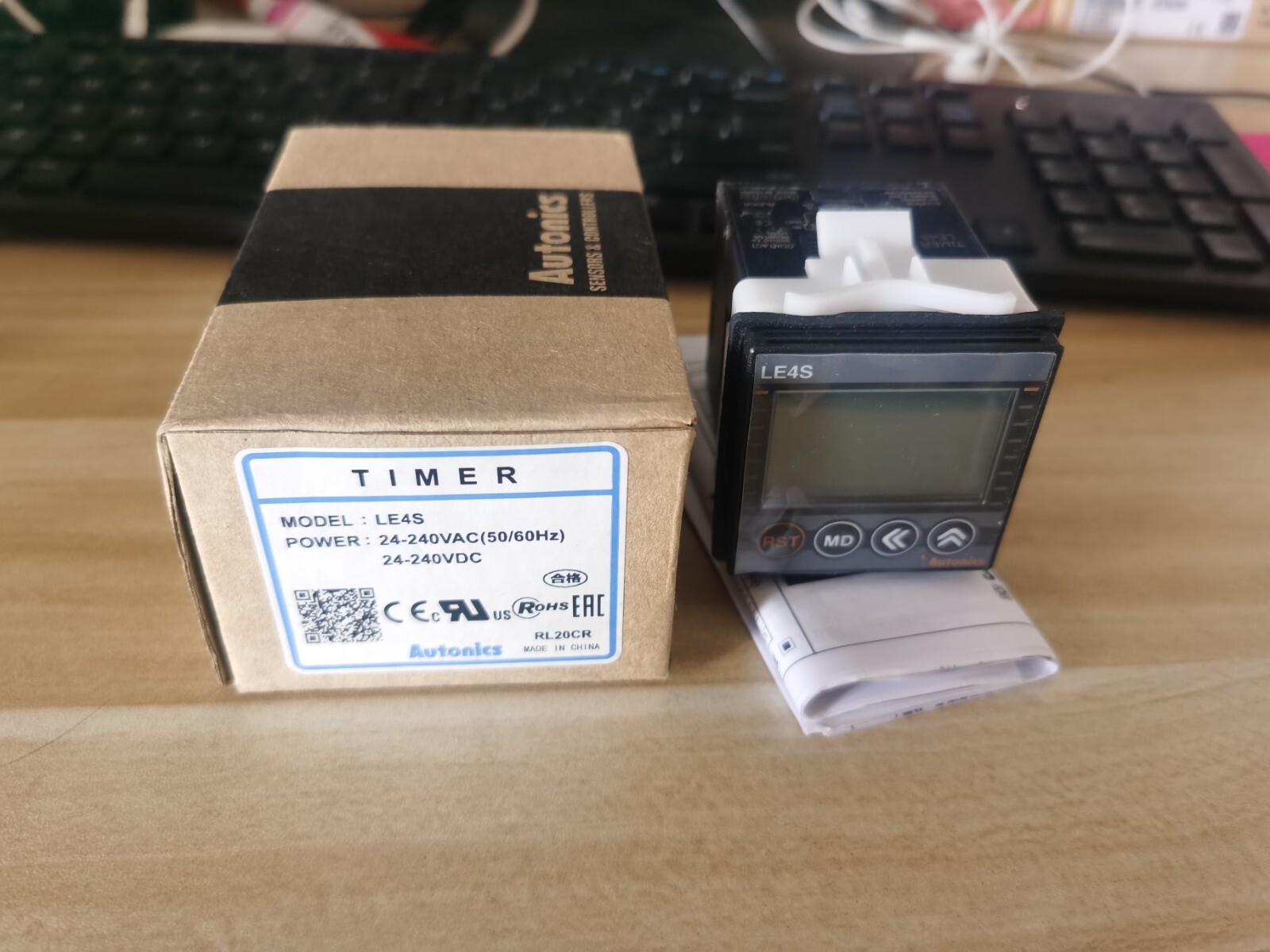 For Autonics LE4S Digital Backlit LCD Timer