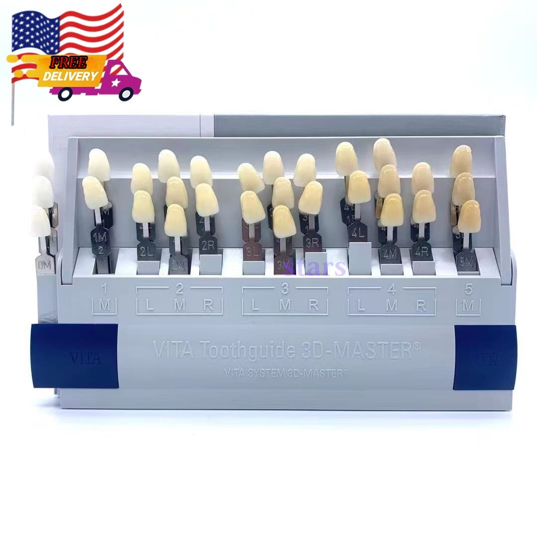 VITA Toothguide 3D Master with VITA Bleached Dental 29 Colors Shade Guide USA