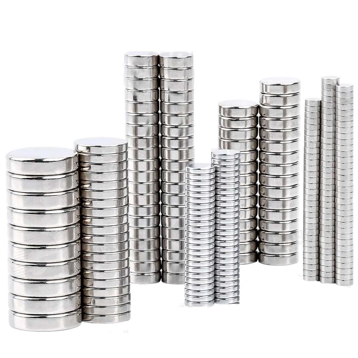 Small Large Round Neodymium Magnets N52 Super Strong Rare Earth Magnet LOT 5-100