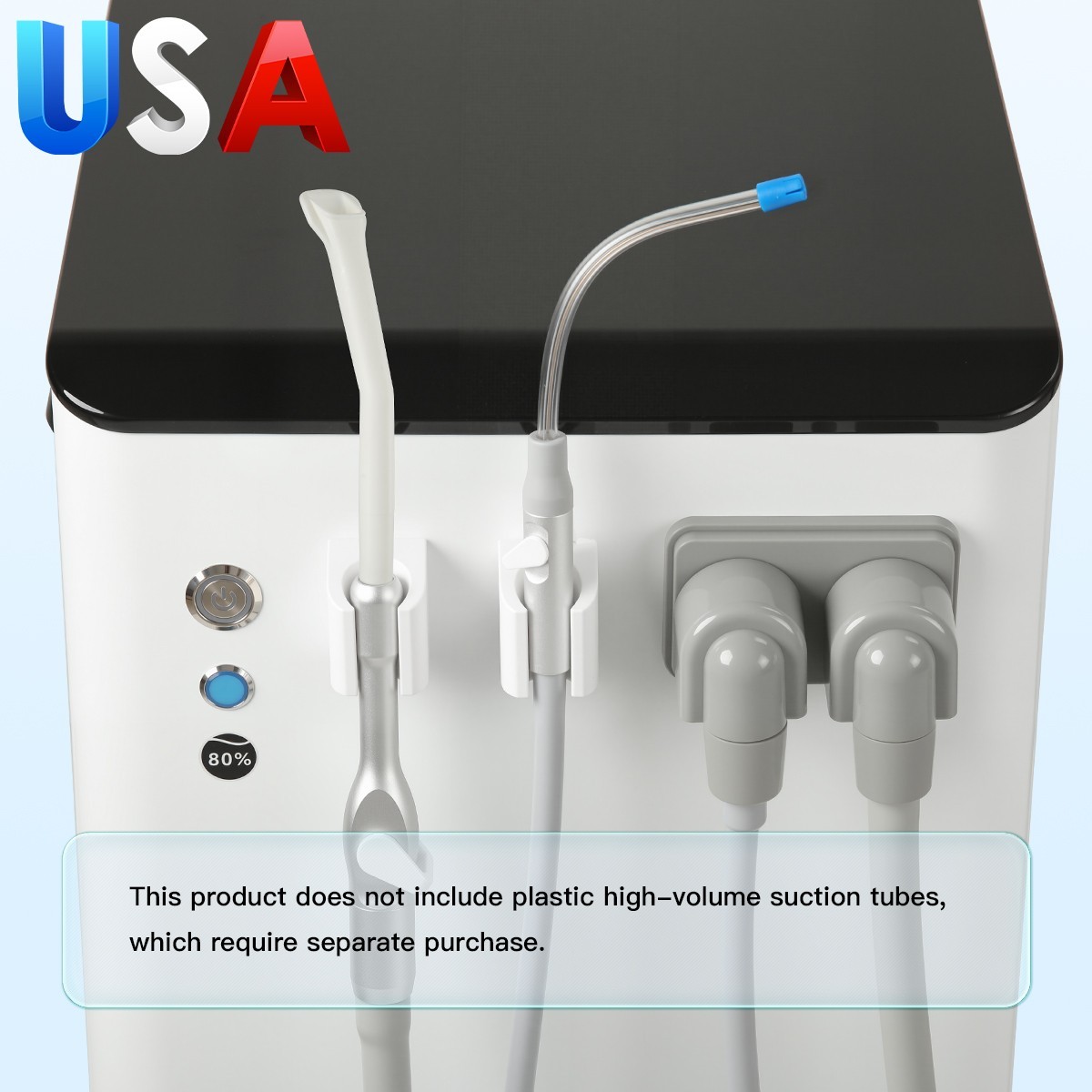 Dental Portable Delivery Unit Syringe Suction Air Compressor 4H /Suction System