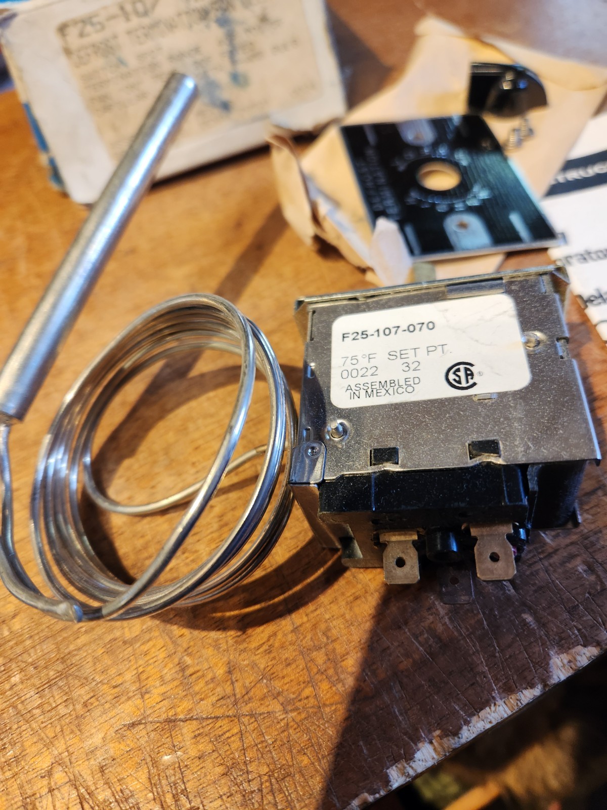 NEW OLD STOCK Ranco F25-107-70 Fan Delay Control SHIPS FREE