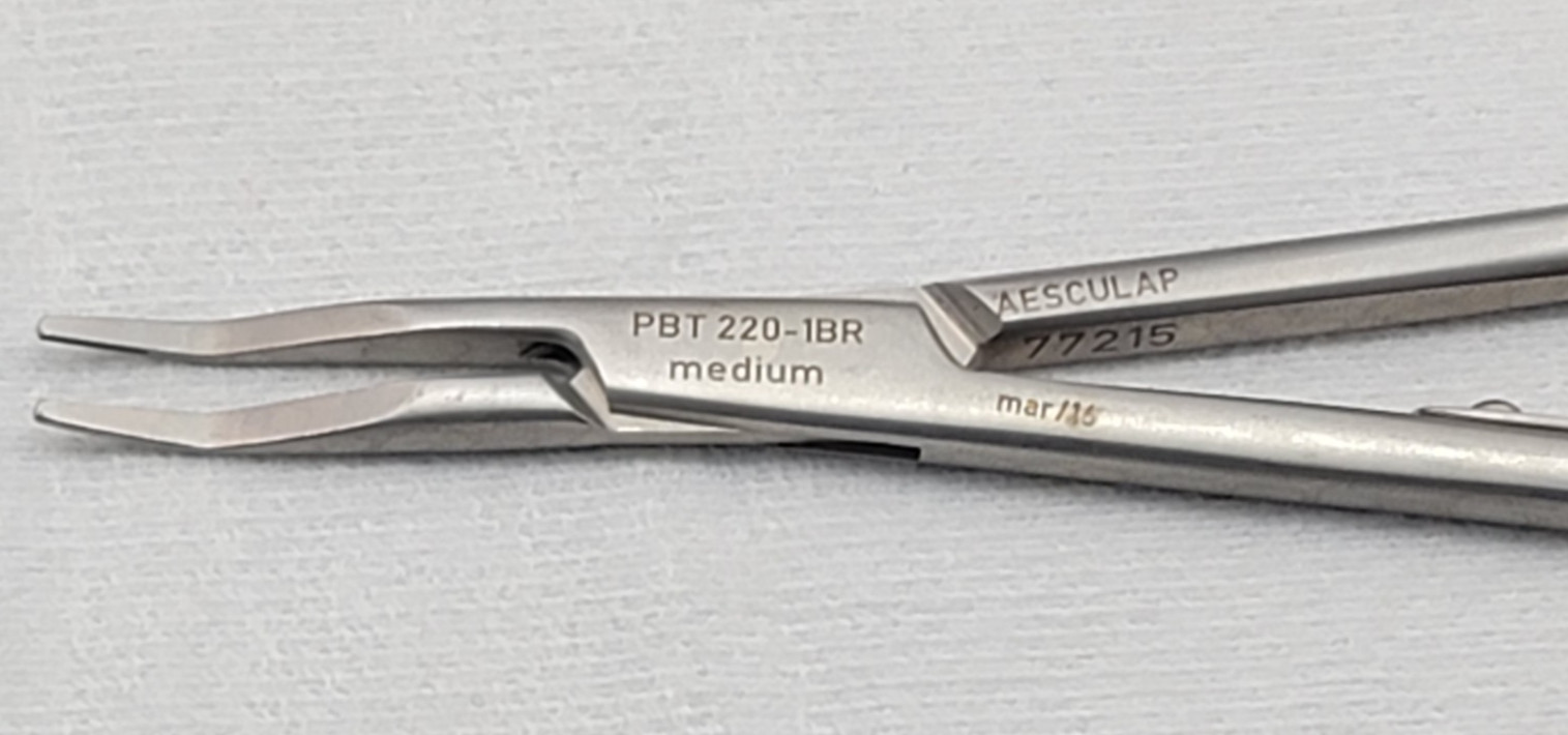 (5x) Aesculap Ligation Clip Appliers 11″ & 8″ PBT 220-1BR, PV328-1BR