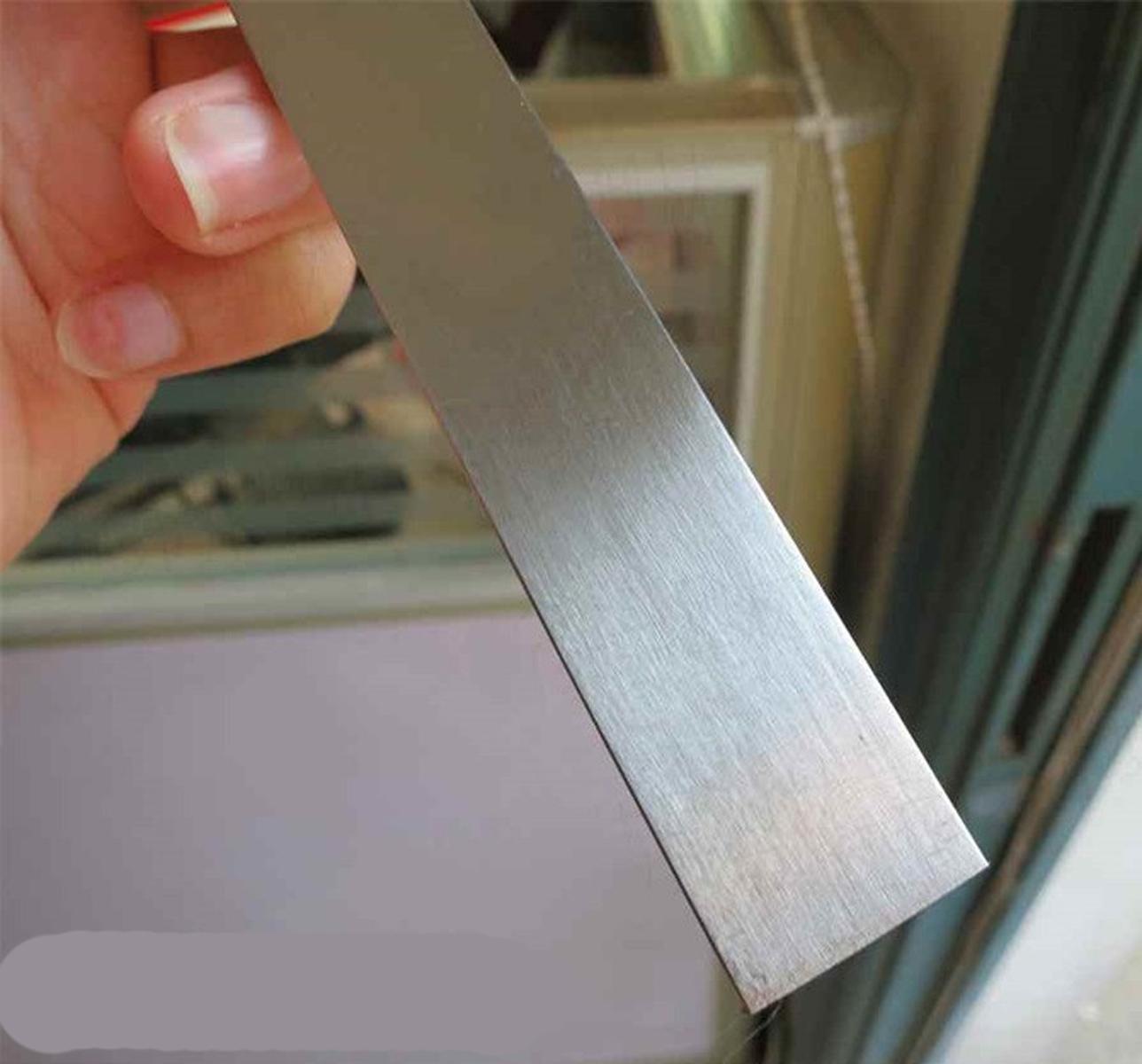 2pcs 3mm ±10% x 20mm ±10% x 330mm(13 inch) 304 Stainless Steel Flat Bar Sheet