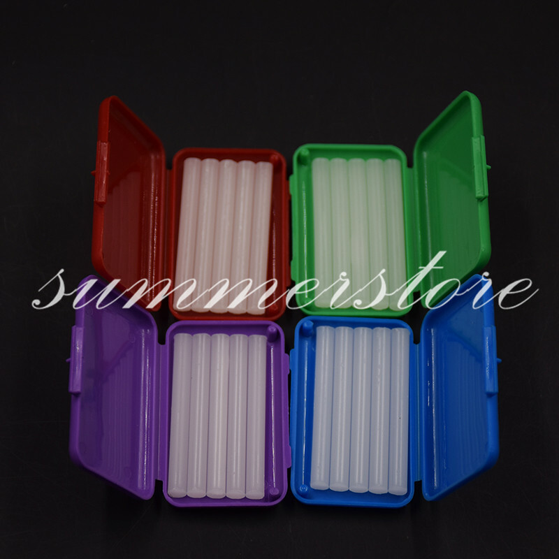 4 Kits 4 Colors Dental Ortho Oral CleanTeeth Interdental Box-Packet 8 Pcs/Kit