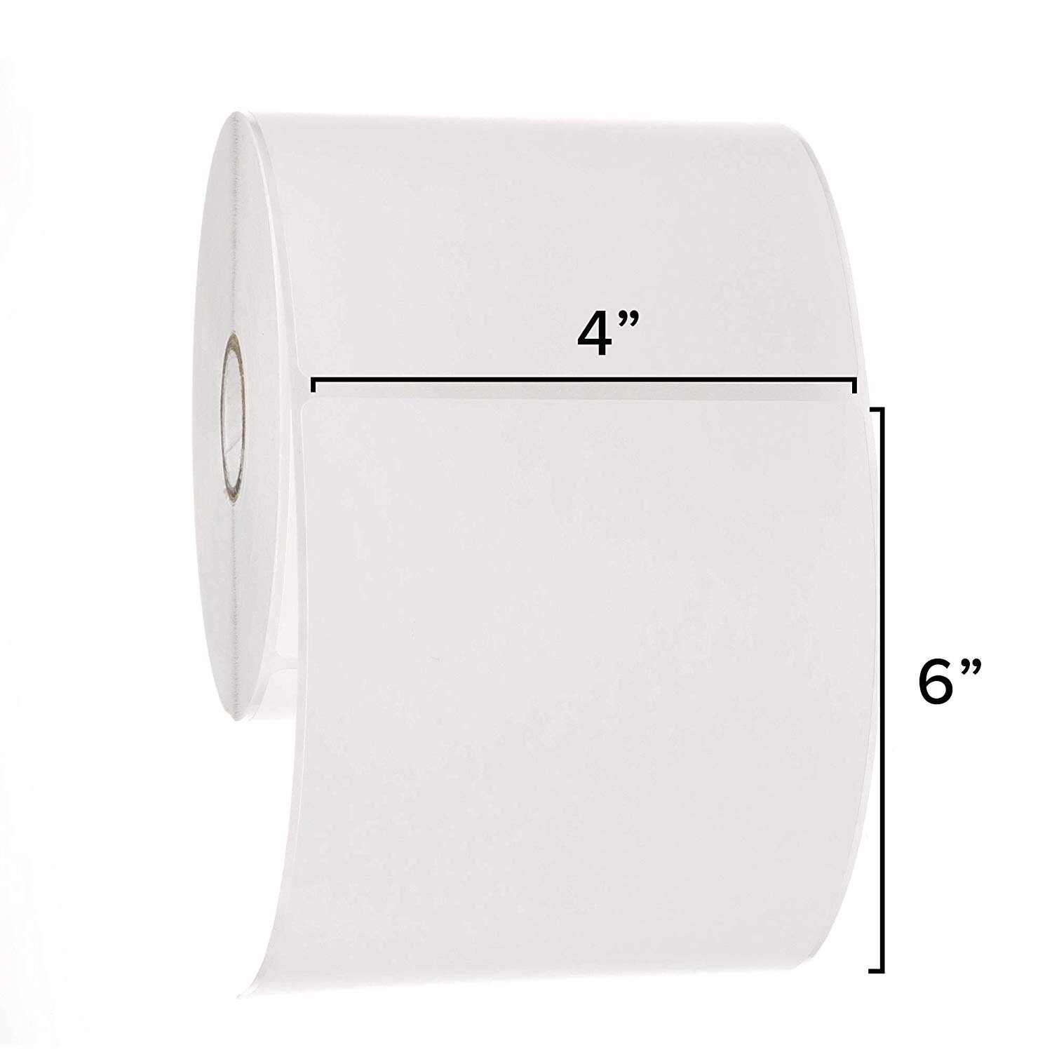 2 Rolls 4×6 1000 Direct Thermal Labels for Zebra 2844 ZP450 ZP500 ZP505 Eltron
