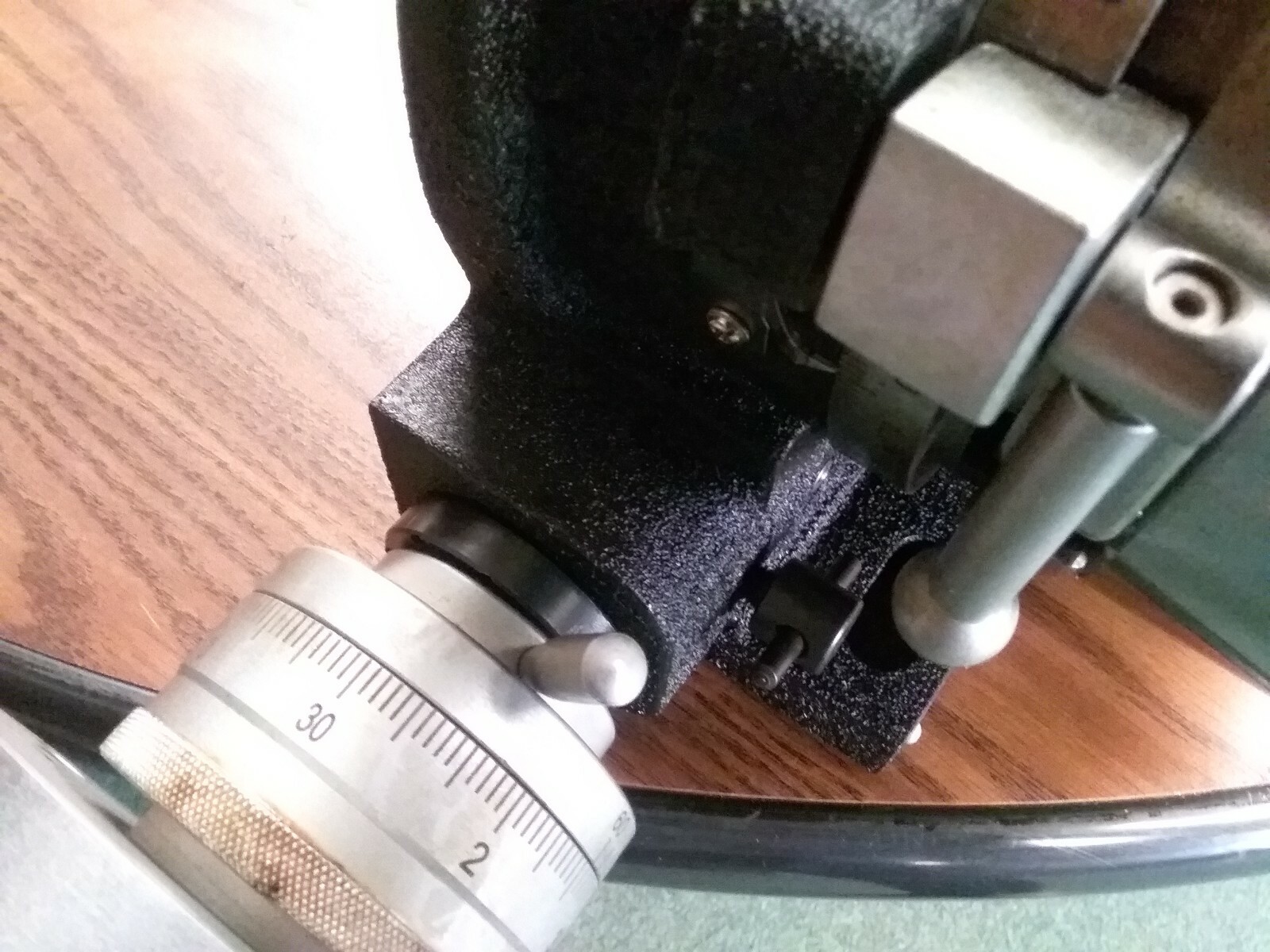 8″ HORIZONTAL & VERTICAL ROTARY TABLE w. 8″-4 jaw independent chuck 4 T-nuts