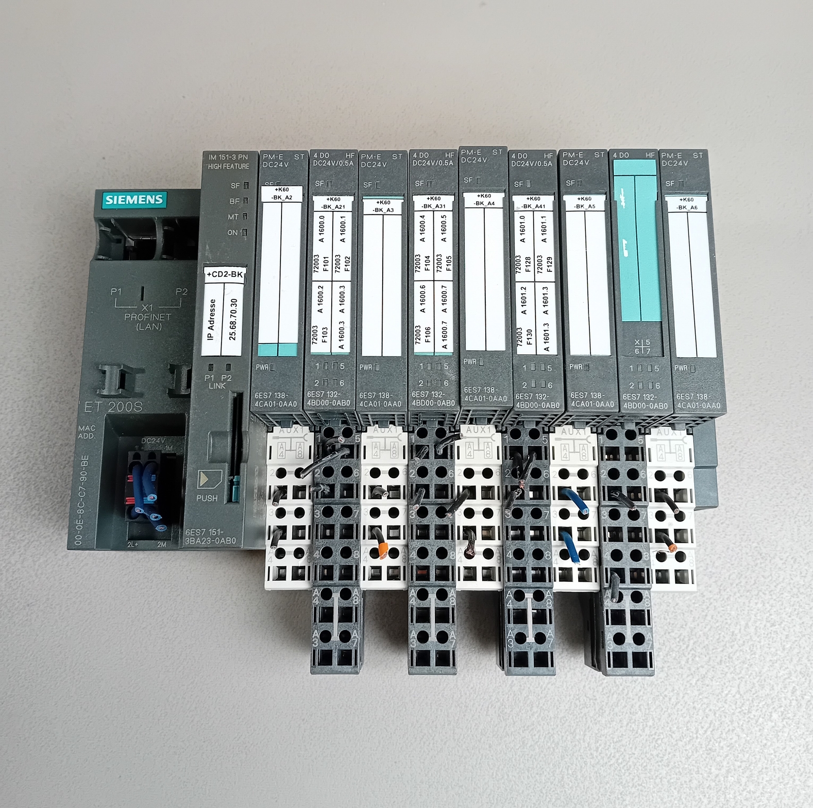 Siemens Set 6ES7 151-3BA23-0AB0 + Various Modules