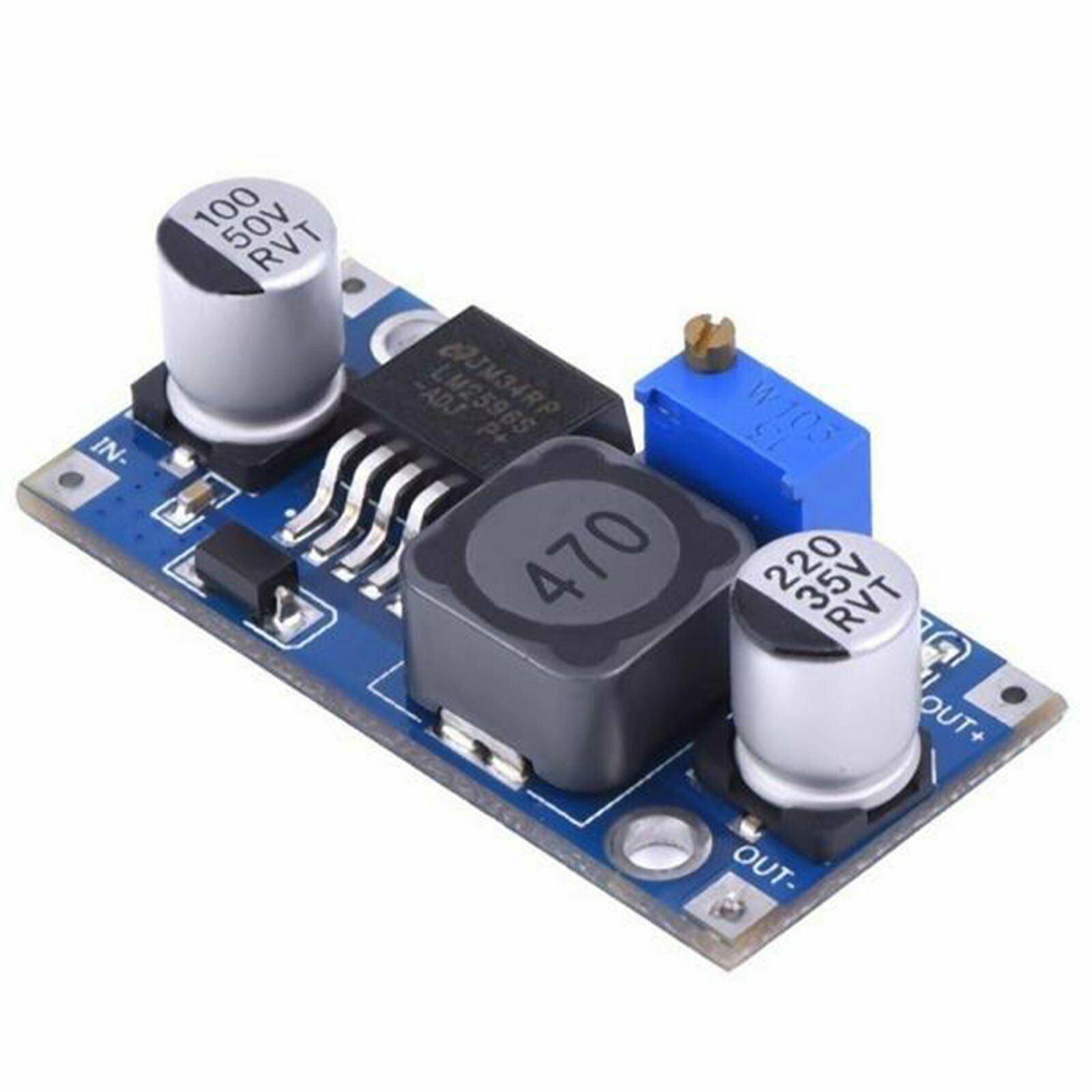 1PC LM2596 DC-DC buck adjustable step-down Power Supply Converter module