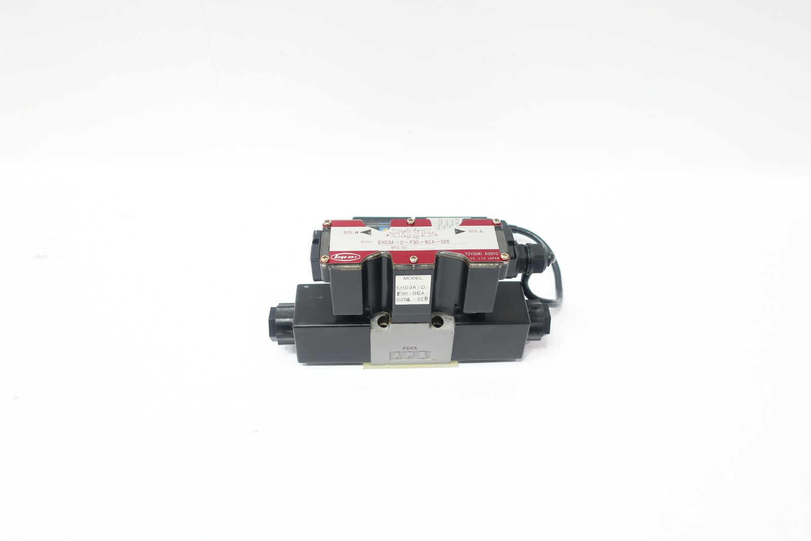 Toyo-oki EHD3A-D-F30-BCA-025A-S1D ECAD-MS-S1D Control Valve