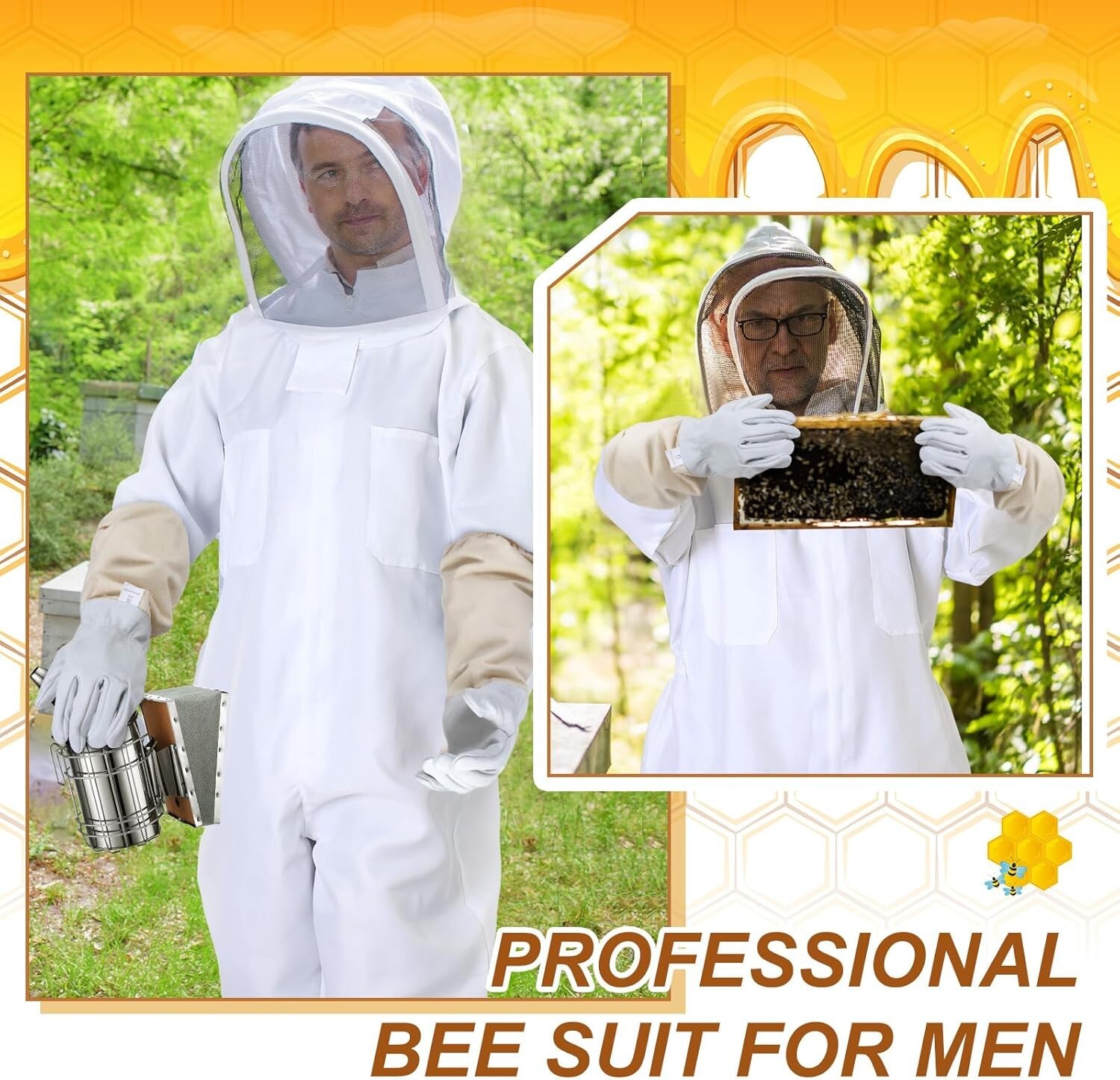 30 Pcs Beekeeping Supplies Tools Bee Suit Bee Keeping Starter Kit Bee Keeper …