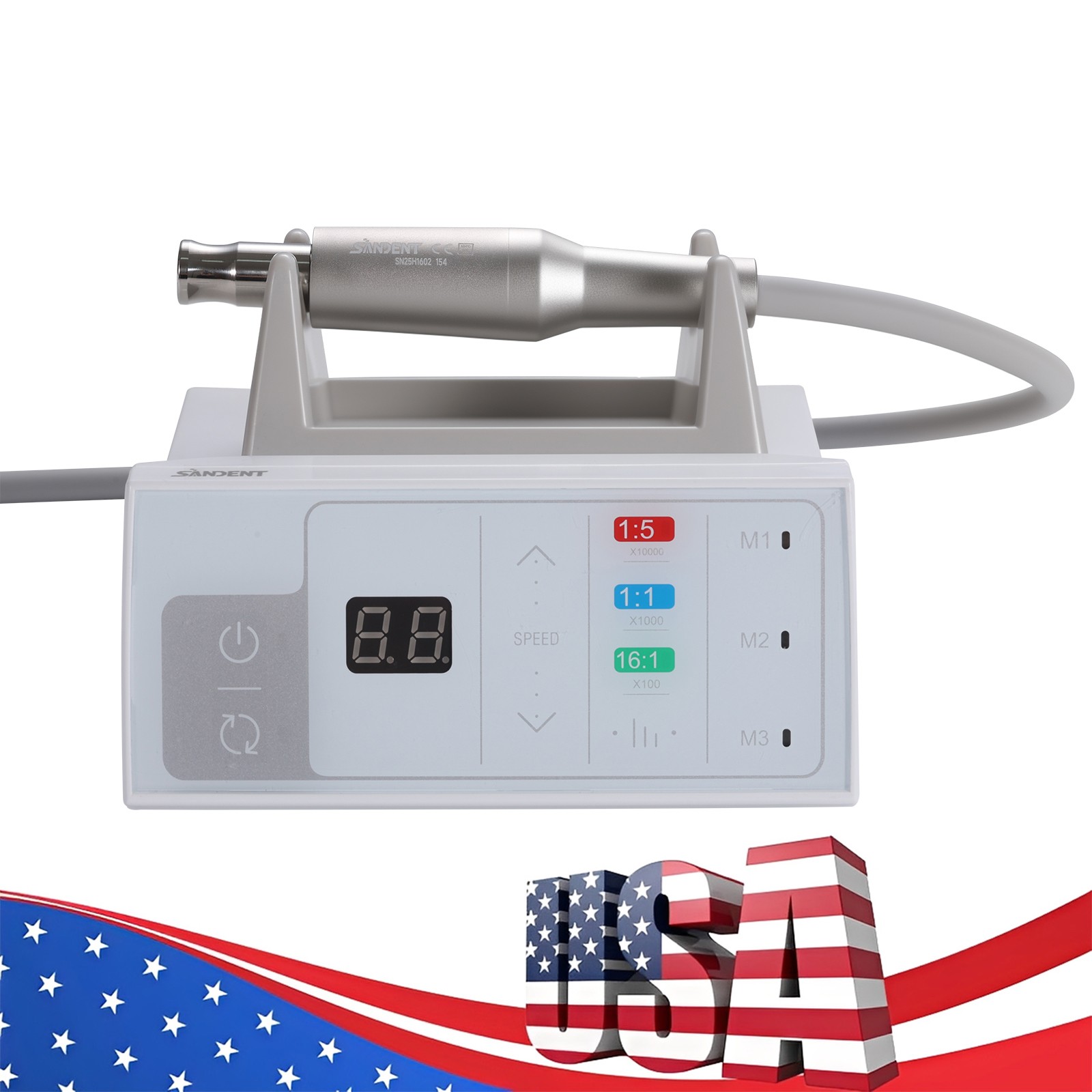 Dental Endo Handpiece 8:1 Contra Angle Endodontic For Dentsply E-Type