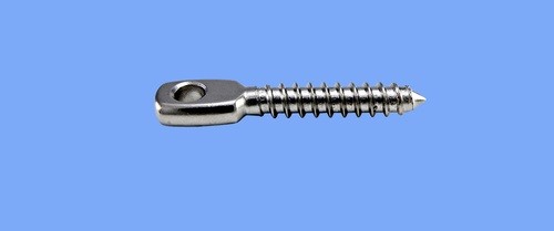 Type 316 Stainless Steel Lag Thread Eye Tab, 5/16″ x 2-5/16″ (Qty 6)