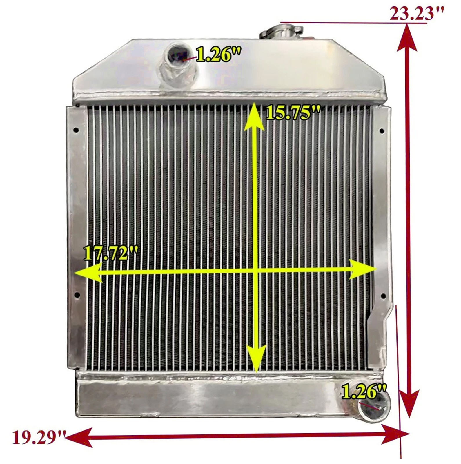 Radiator Fits Ford New Holland 4630 3230 4130 3930 3430 250C 260C E9NN8005AB15M
