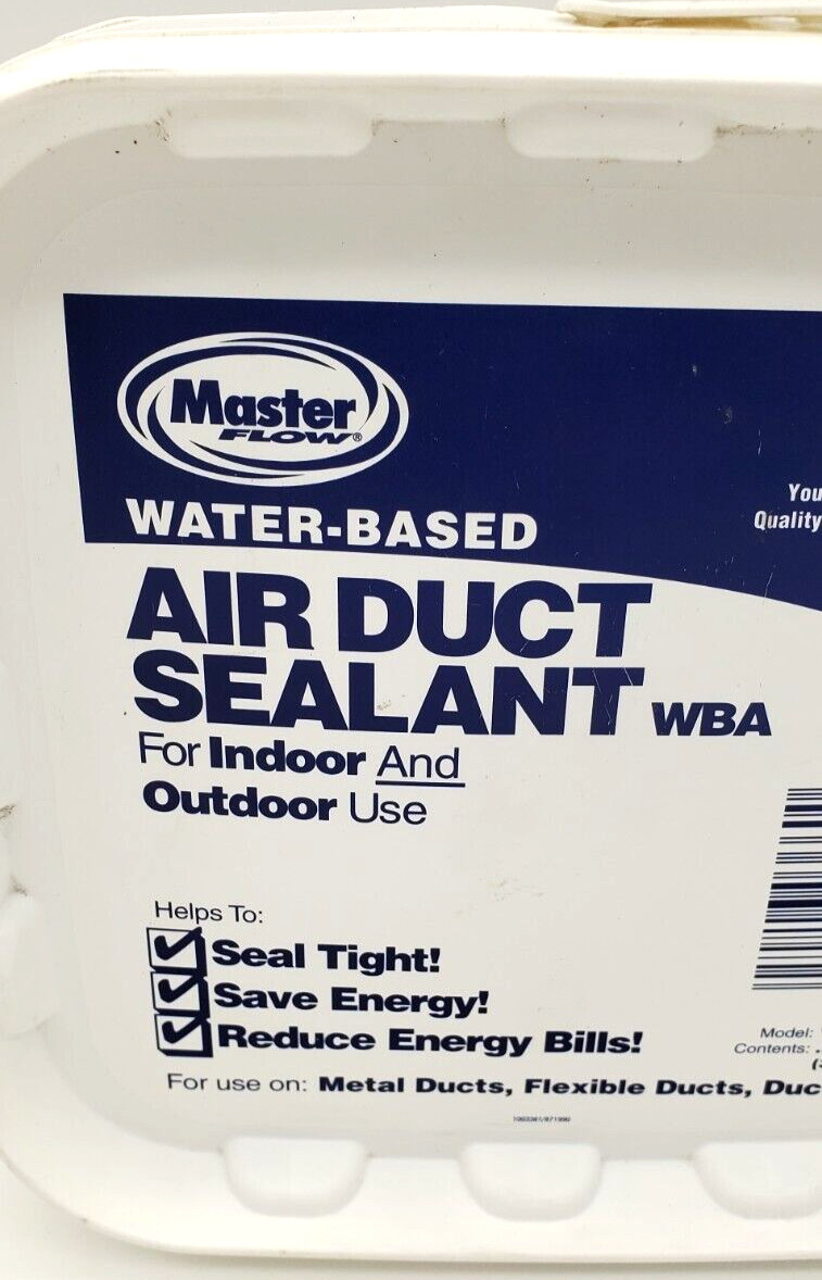 Master Flow Water Based Mastic 0.91 Gal. Tub