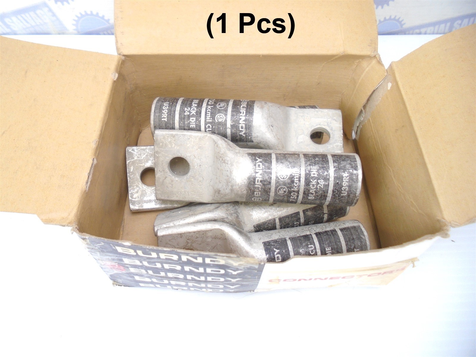 BURNDY – YA39N – COMPRESSION HYLUG -750kcmil LONG BARREL 600V 35kA Tin Over CU