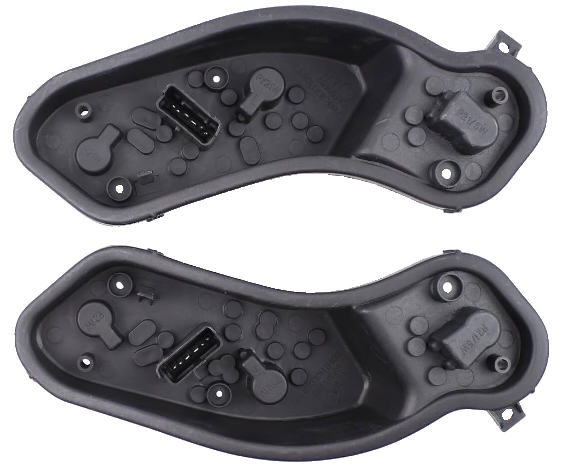 1 Pair Rear Tail Light Socket Left & Right for Nissan Versa 2012-18 Black Ok USA