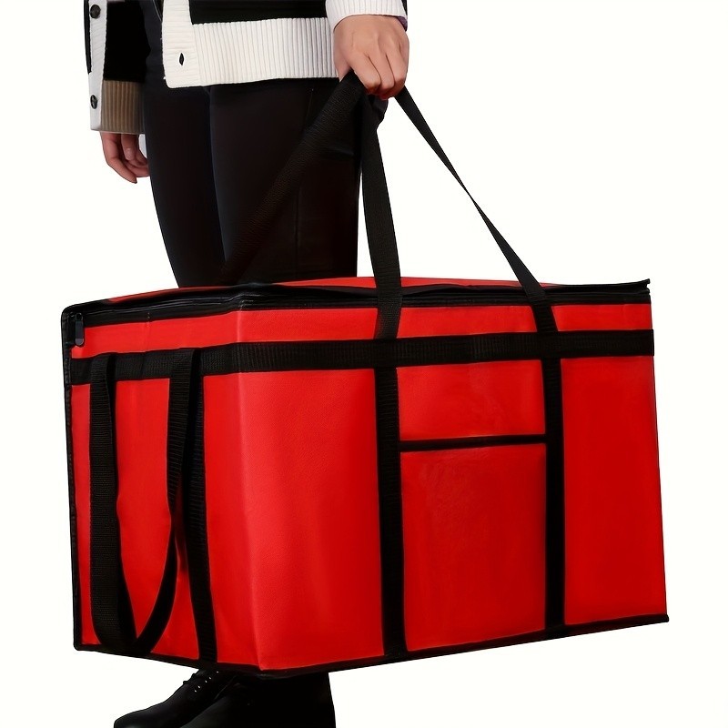 Insulated Food Delivery Bag XXXL Insulated Reusable Grocery Cooler/Hot…