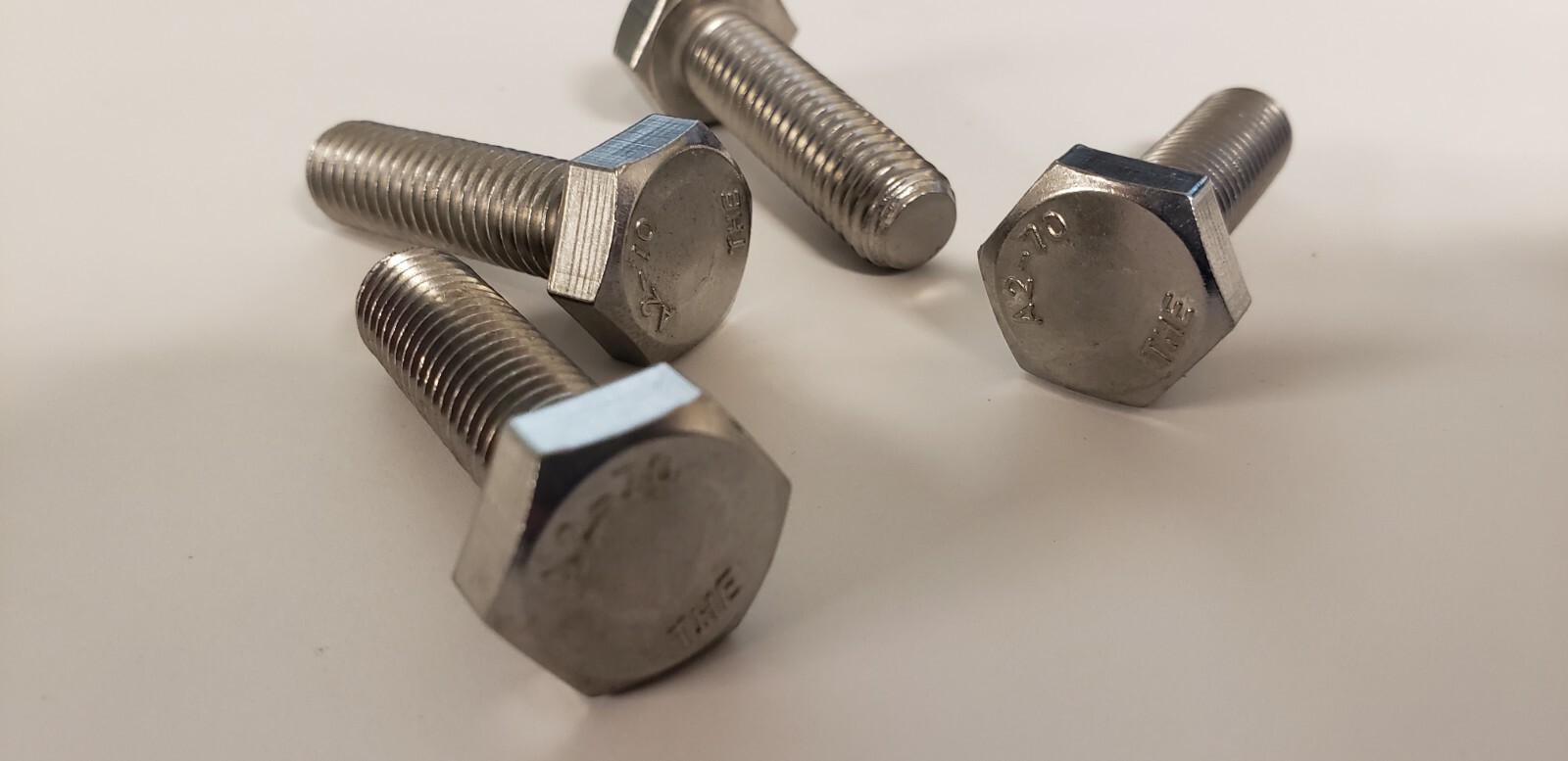 M12-1.75 X 75 Coarse Hex Cap Screw A2 (304) Stainless Steel
