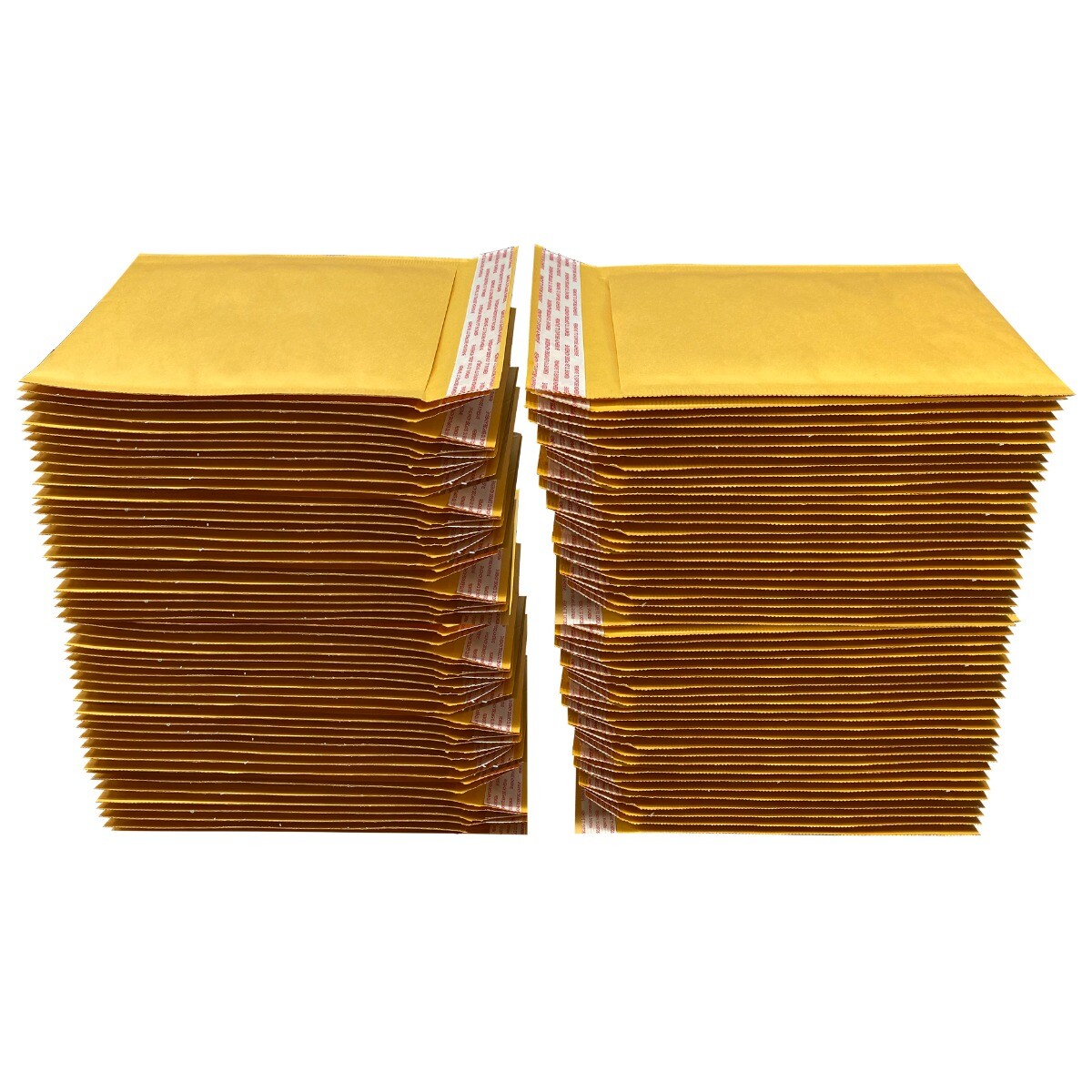 UOFFICE 100 Kraft Bubble Mailers 6.5×10″ #0 Self-Seal Padded Envelopes