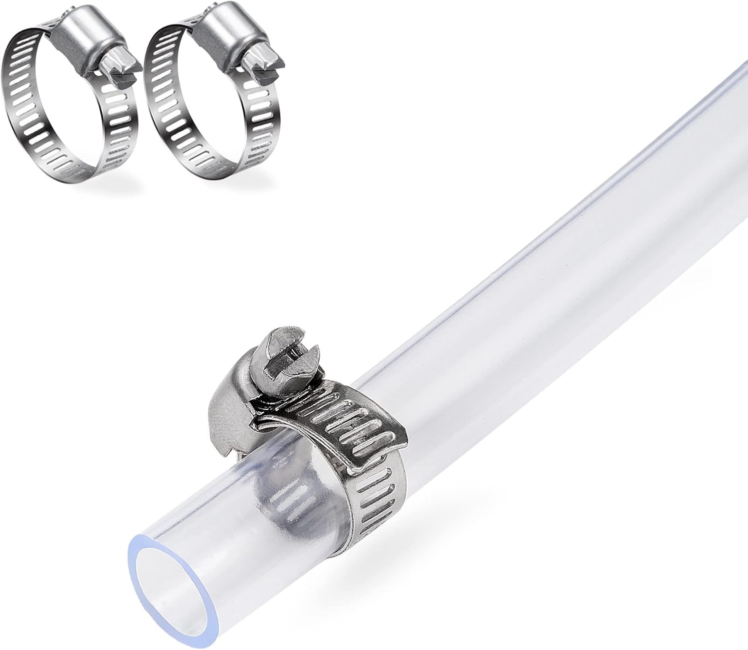 25 ft Heavy-Duty Clear Vinyl Hose – 5/8” ID, Perfect for Aquariums & Irrigation