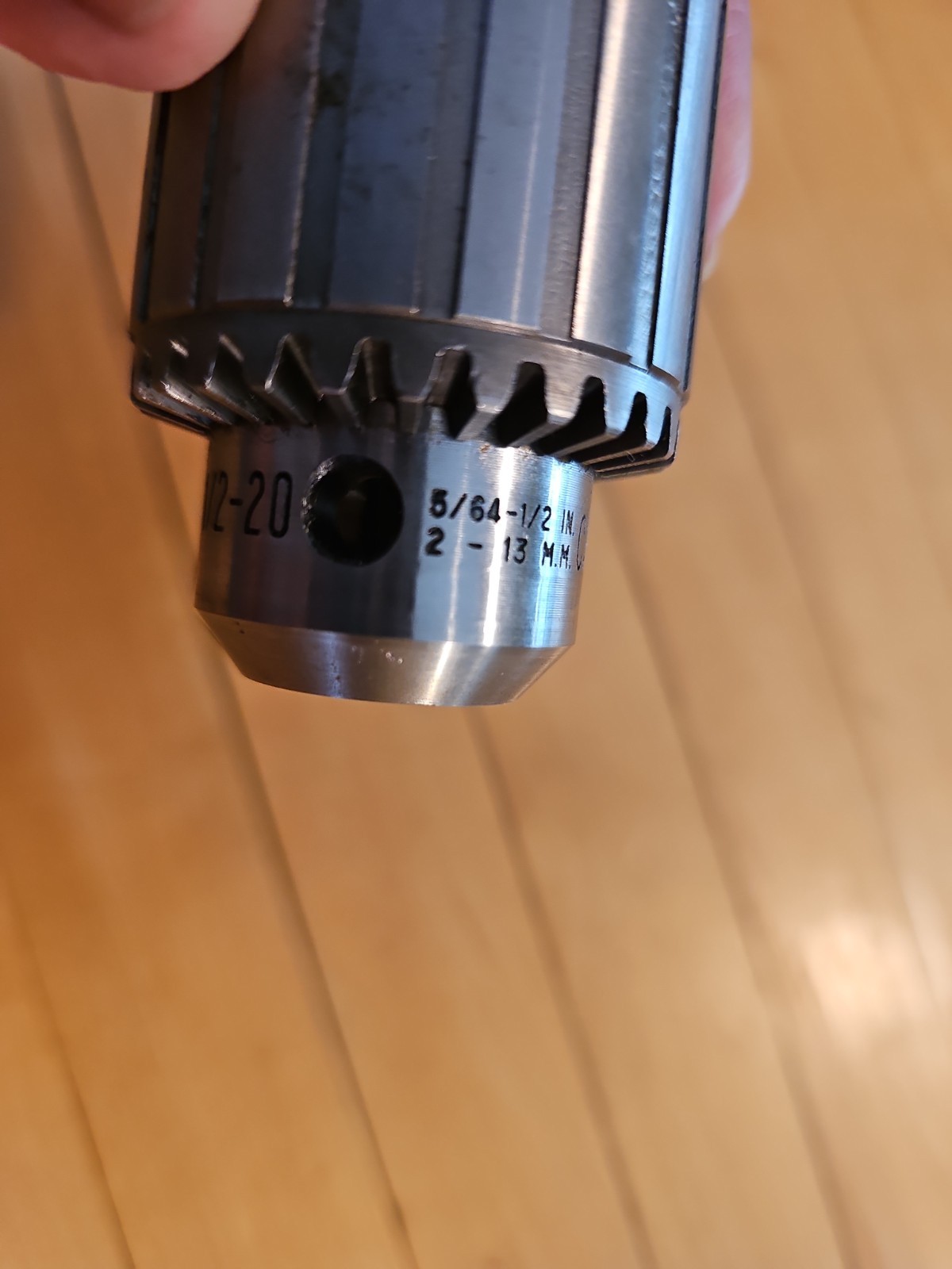 Jacobs 33BA 1/2-20 Drill Chuck ,key 1/2-20 Usa EXCELLENT CONDITION