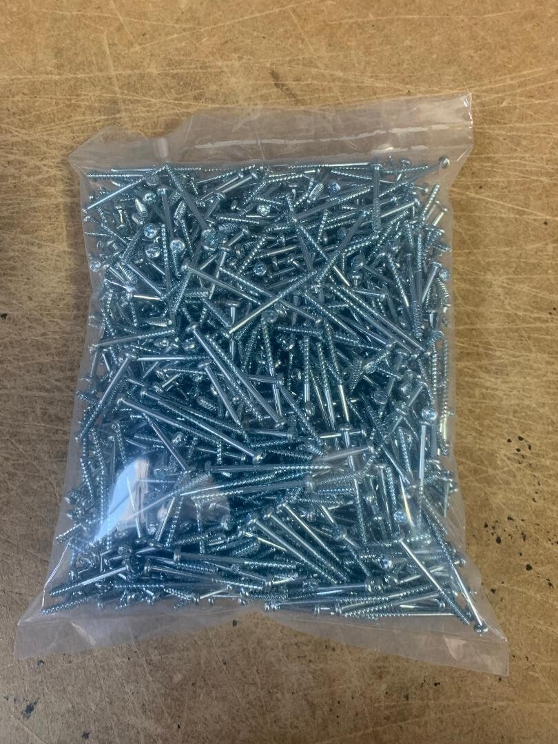 K30(M3) X 34mm Phillips Pan PT Plastic Forming Screws Steel Zinc