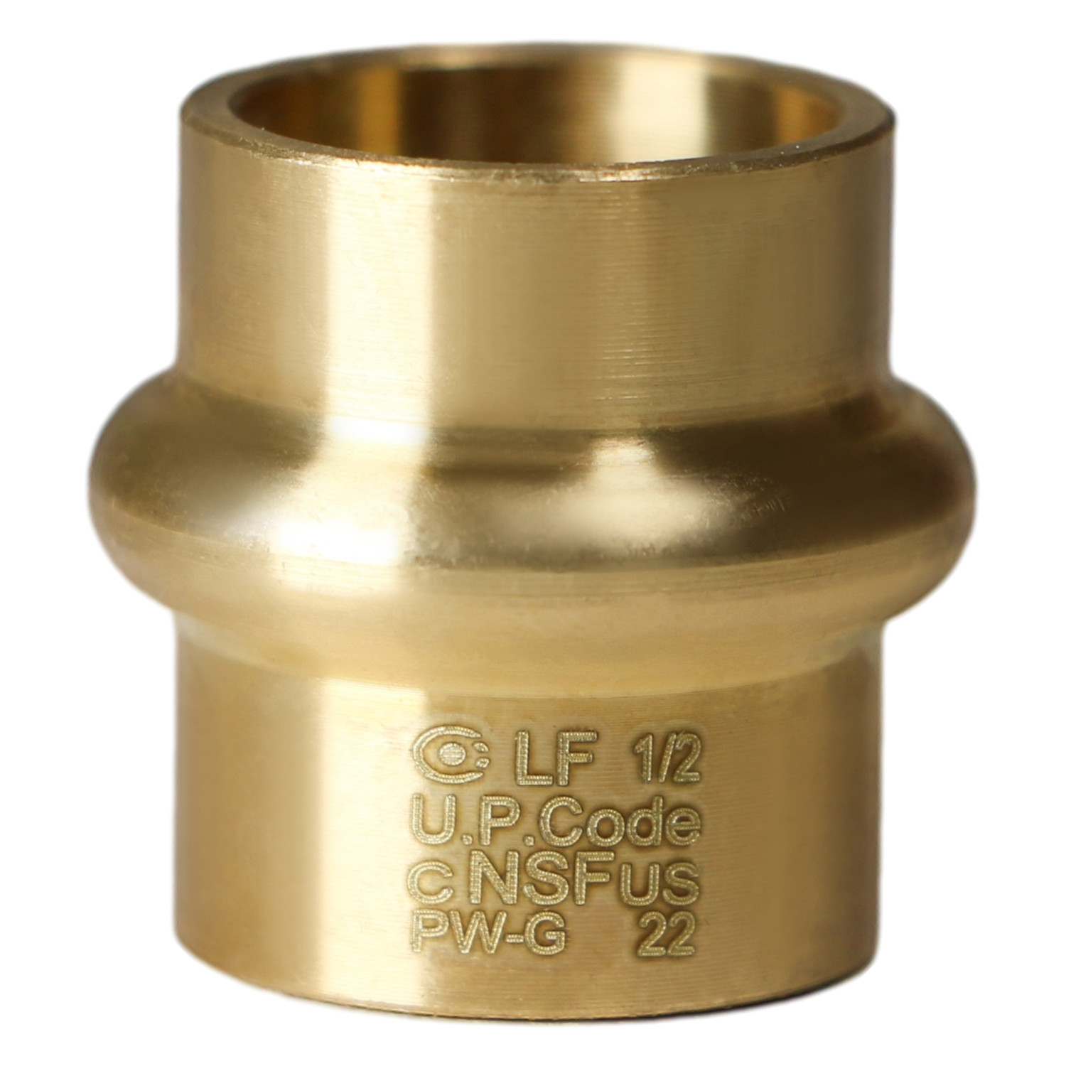 10 Pack XFITTING 1/2″ Press Plug, Lead Free Brass, ProPress
