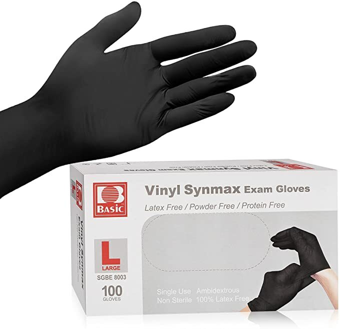 4Type Basic Vinyl Exam Gloves Size S M L XL**Buy One, Get One at 50% !!