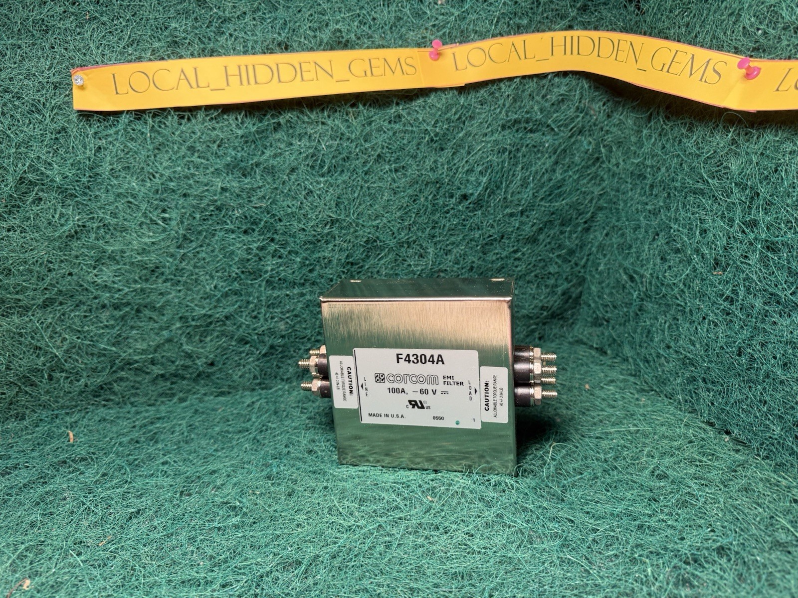 CORCOM F4304A TYCO EMI FILTER 100A -60V