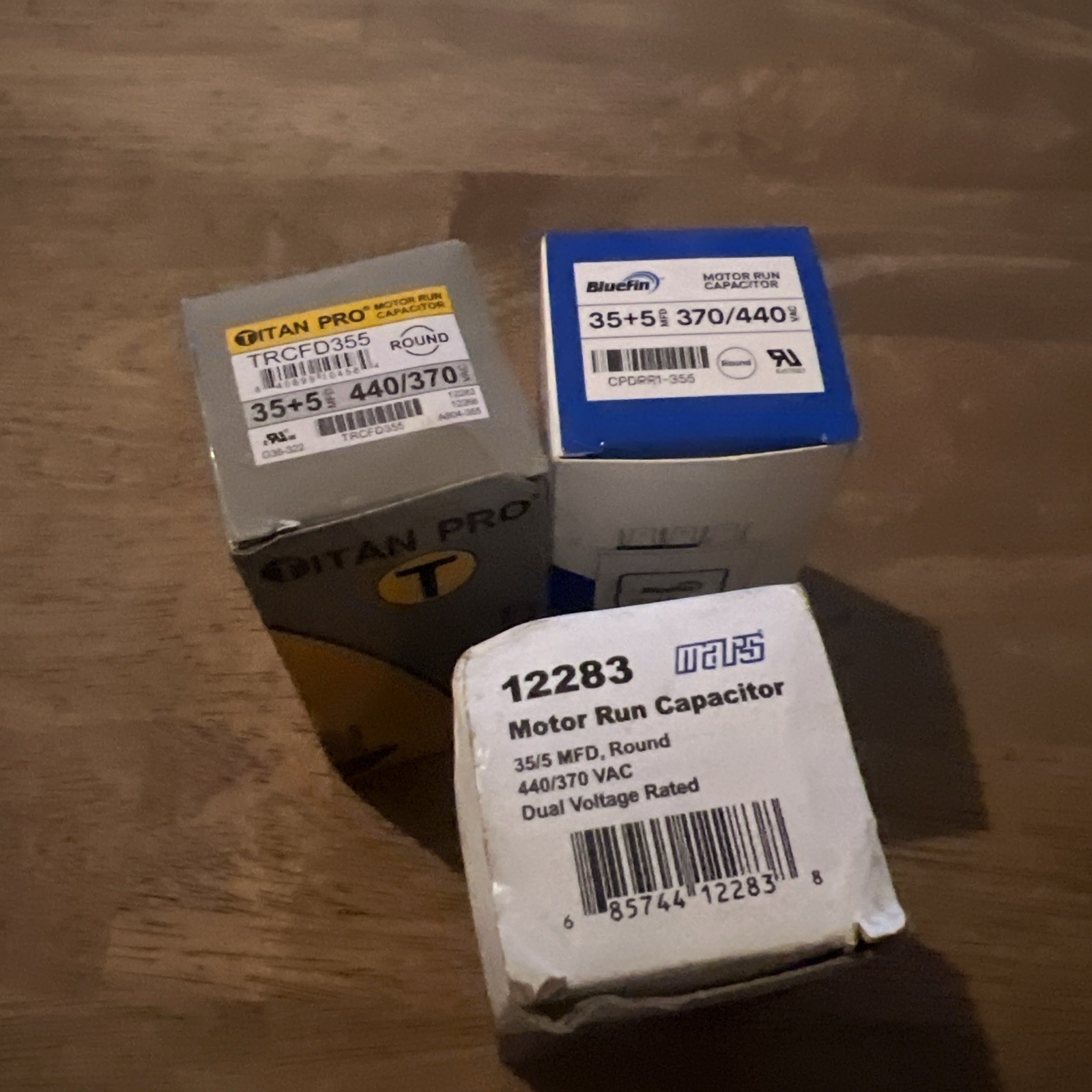 Multiple brands, Motor Dual Run Cap,35/5 Mfd,370-440V