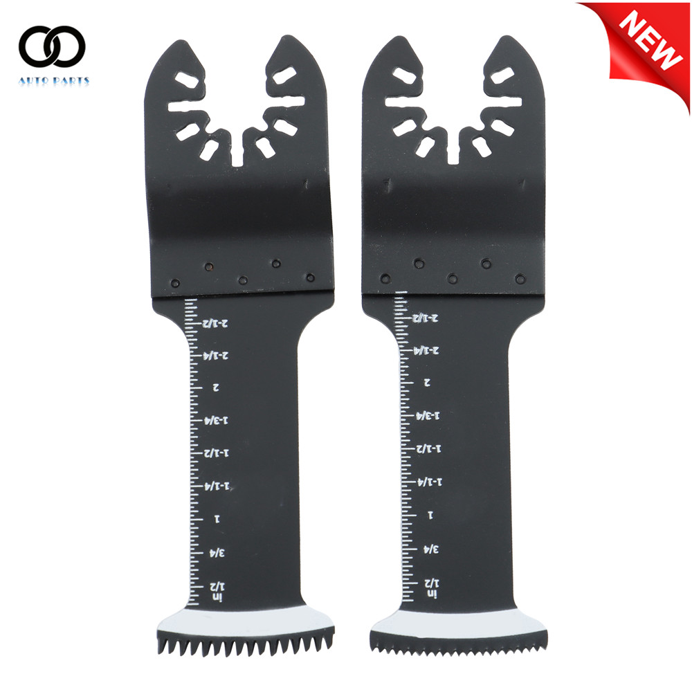 Bi-Metal Japanese Tooth Extra Long Oscillating Tool Blade 15Pcs Multitool Blades