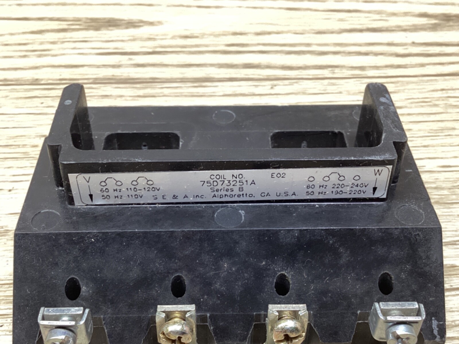 Siemens 75D73251A Size 3 Dual Voltage Coil 110-120 VAC 220-240 VAC #06F80PR6*CO
