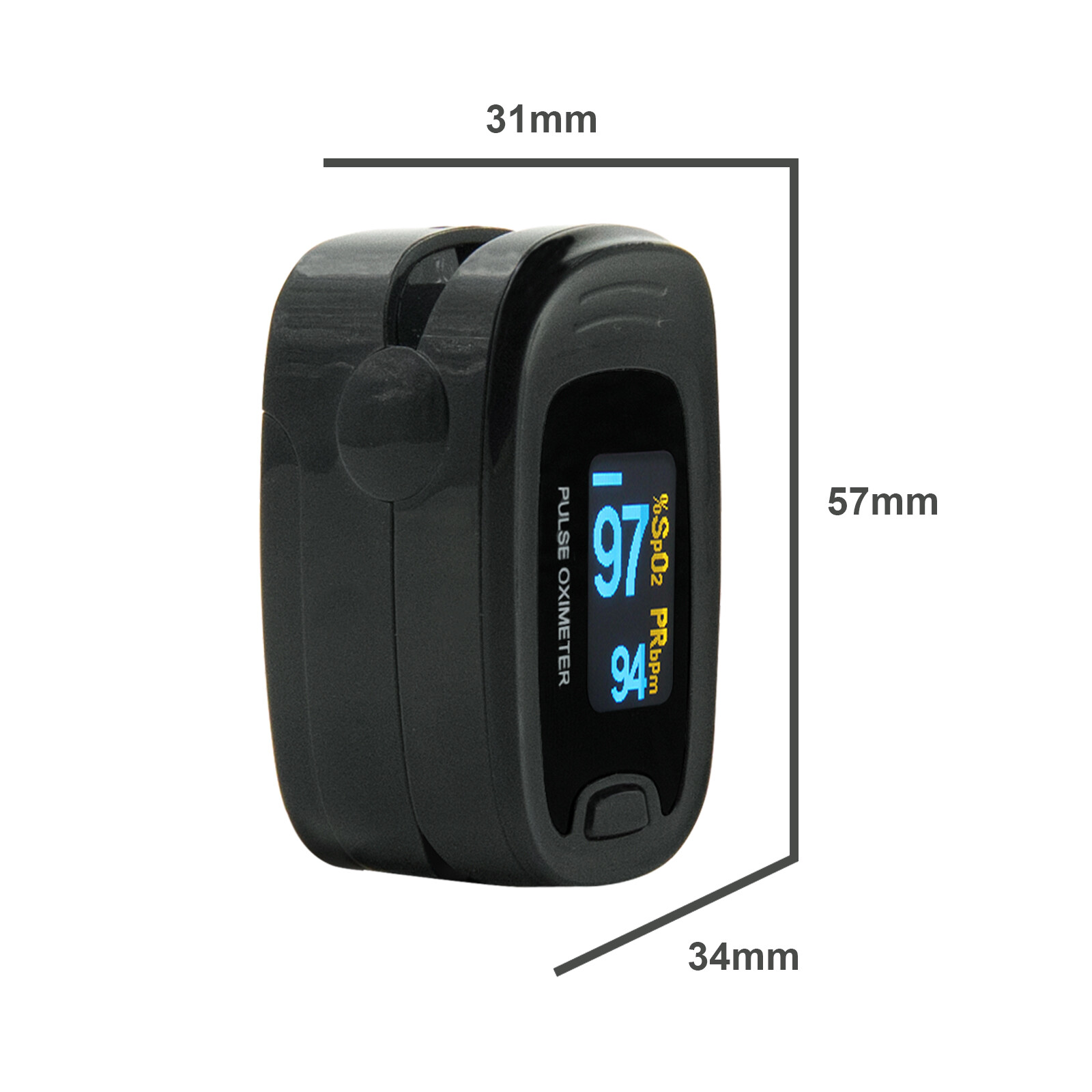 CONTEC Fingertip Pulse Oximeter,Blood Oxygen Spo2,Free Case,Lanyard,SPO2,PR USA