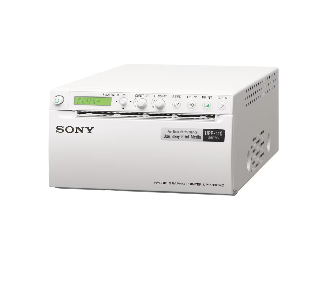 NEW! Sony UP-X898MD A6 Analog and Digital Black & White Thermal Printer