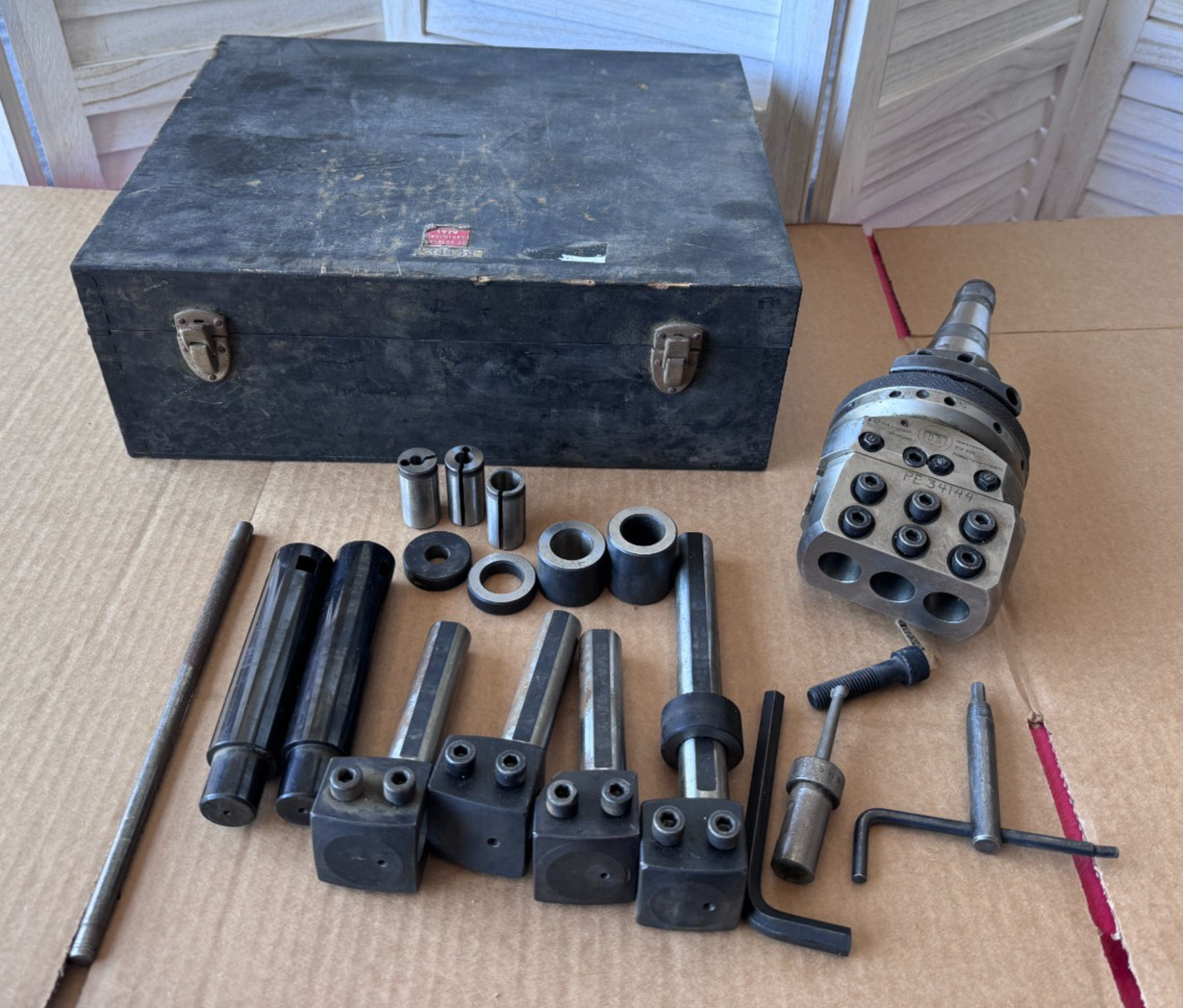 Wohlhaupter Universal Boring / Facing Head UPA4 / 23495 with Case & Accessories