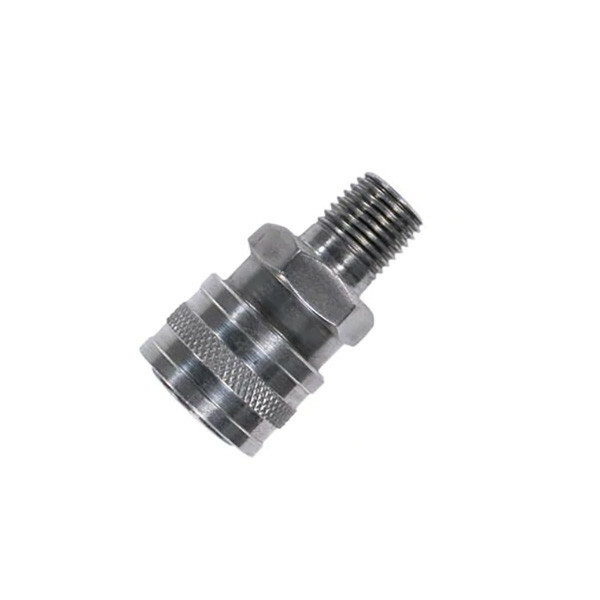 Pressure Washer QD Female Coupler X 1/4 in Mip Stainless Steel 8.707-110.0